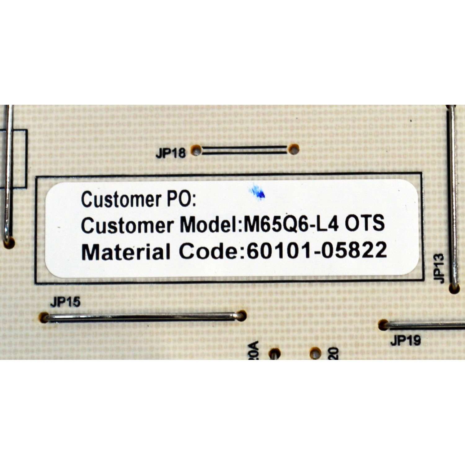 FUENTE DE PODER ORIGINAL PARA TV VIZIO / NUMERO DE PARTE 60101-05822 / SHG6504B-116E / SHG7504A-116E / 25-DT2262-X2P1 / SHG6504B-116E / 60101-058222507003713 /  PANEL BOEI650WQ1 / DISPLAY HV650QUB-F73 / MODELO M65Q6-L4 / M65Q6-L4 LBVR7PB - Imagen 4