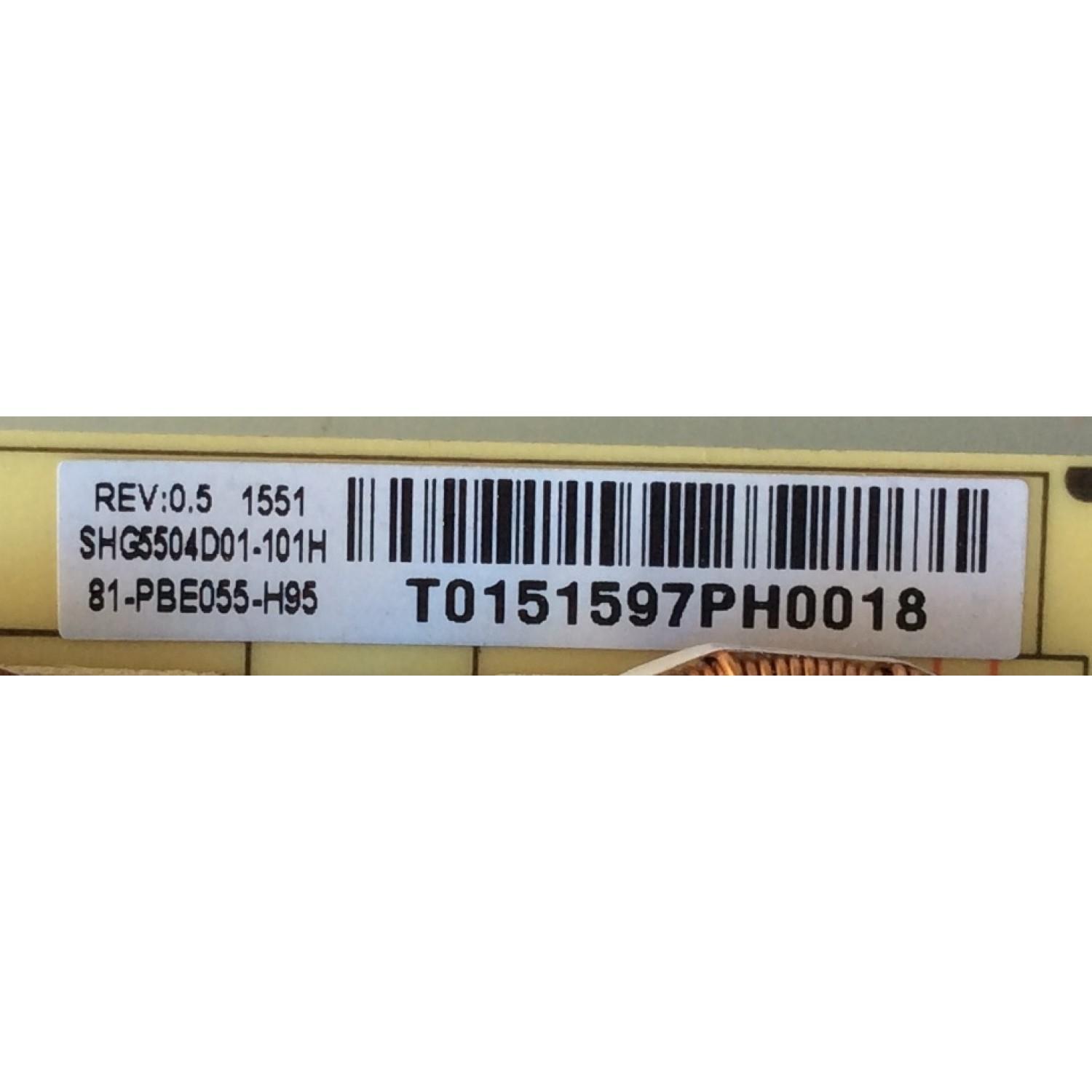KIT DE 10 PIEZAS / FUENTE DE PODER ORIGINAL PARA TV TCL / NUMERO DE PARTE 81-PBE055-H95 / SHG5504D01-101H / SHG5504D-101H / MODELOS 55US57 / 55US5800 / 55US57TGAA / 55US5800TAAA / 55US5800TCAA / 55US5800TDAA / 55US5800TNAA - Imagen 2