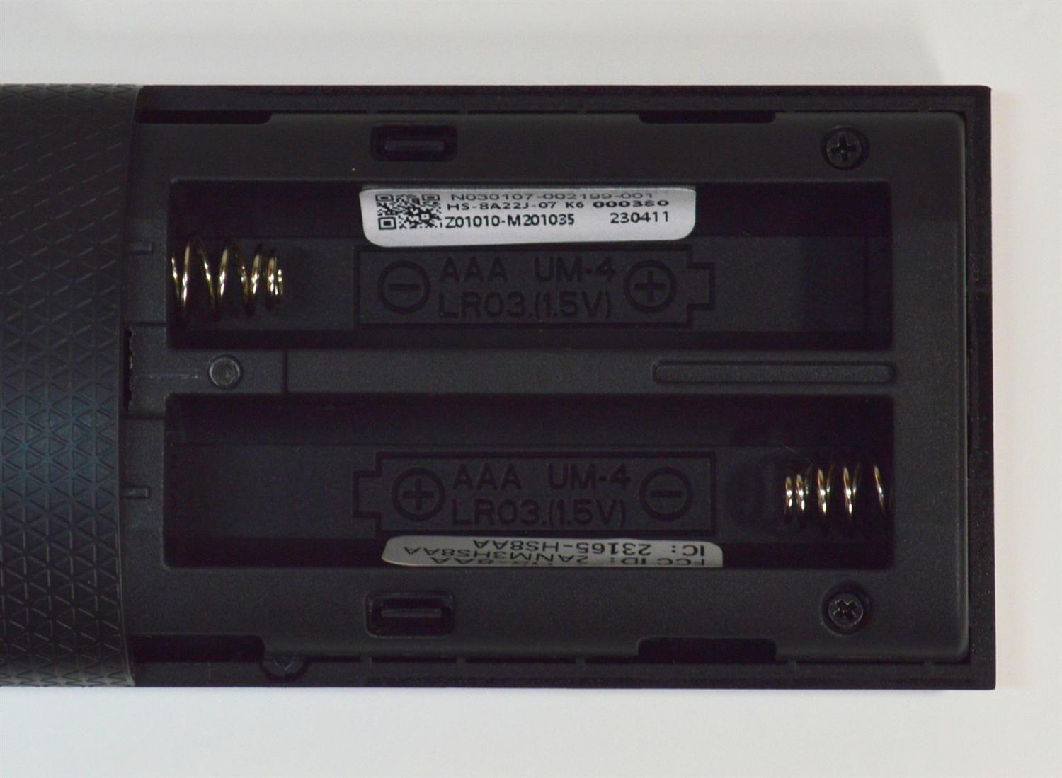CONTROL REMOTO ORIGINAL NUEVO PARA TV SKYWORTH / CON COMANDO DE VOZ / NUMERO DE PARTE N030107 / N030107-002199-001 / HS-8AA / 2ANM3HS8AA / HS-8A22J-07 / Z01010-M201035 / 23165-HS8AA / MODELO 75UD6300 - Imagen 3