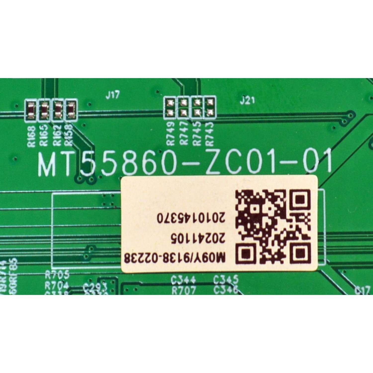 MAIN ORIGINAL PARA TV VIZIO 4K UHD HDR SMARTCAST / NUMERO DE PARTE 515C55860M09Y / MT55860-ZC01-01 / M09Y/9138-02238 / 2010145370 / DISPLAY HV650QUB-F71 / MODELO V4K65M-0810 / V4K65M-0810 LMV1V1MA - Imagen 3