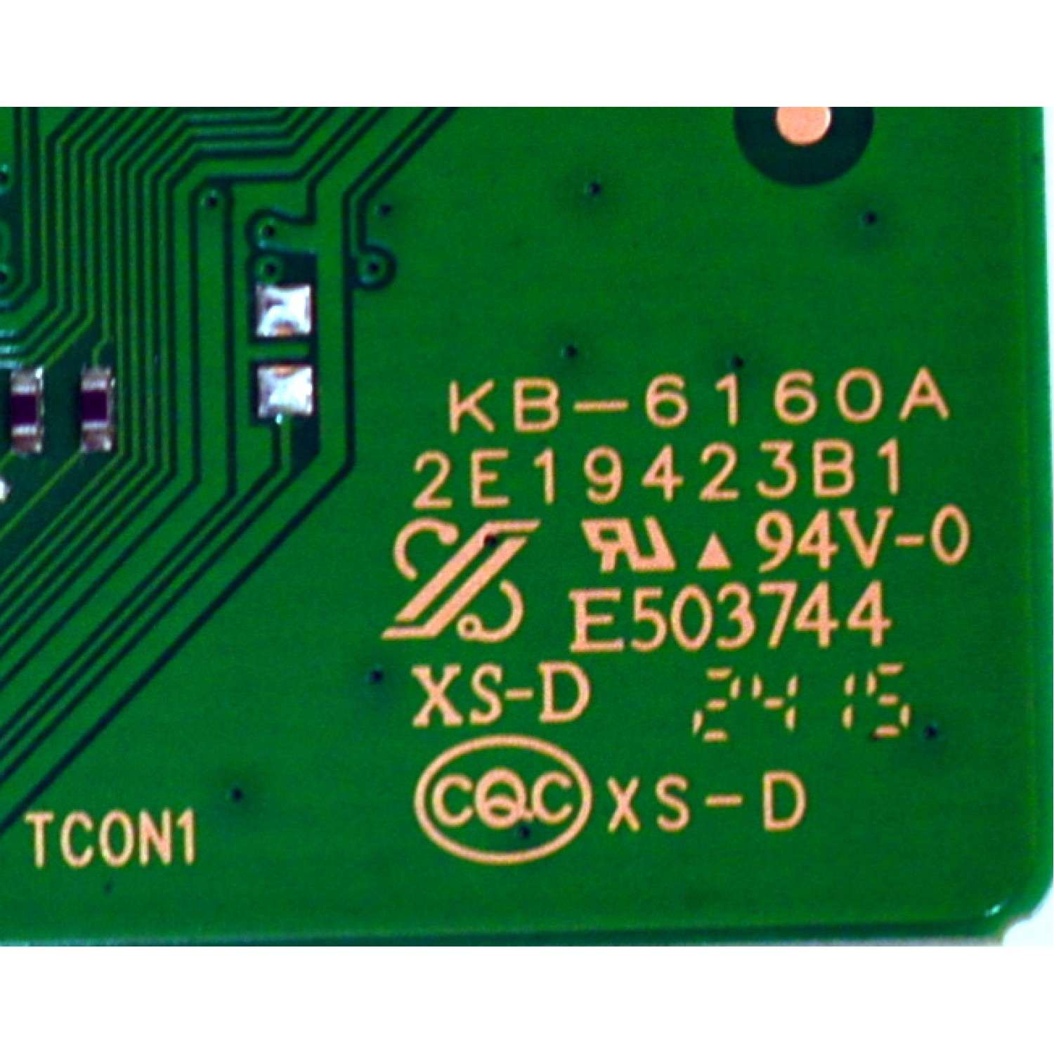 T-CON ORIGINAL PARA TV ONN / NUMERO DE PARTE TV5570-ZC26-01 / 513C5570M11 / TV5570-ZC26-01 (B) / M11/9520-03771 / 2010136052 / KB-6160A / DISPLAY HV750QUB-F91 REV.2.0 / MODELO 100044717 75" - Imagen 2