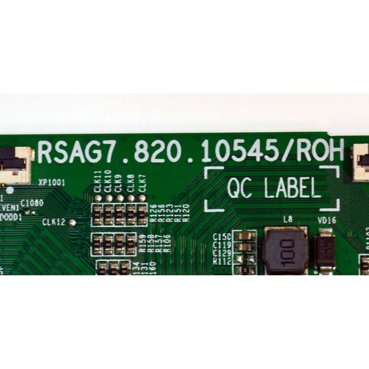 T-CON ORIGINAL PARA TV HISENSE / NUMERO DE PARTE 409738 / RSAG7.820.10545/ROH / TX24883GFZ / PANEL HD425Y1U71-T0L2\ROH / DISPLAY HV430QUB-F70 / MODELO 43R6E4 - Imagen 3