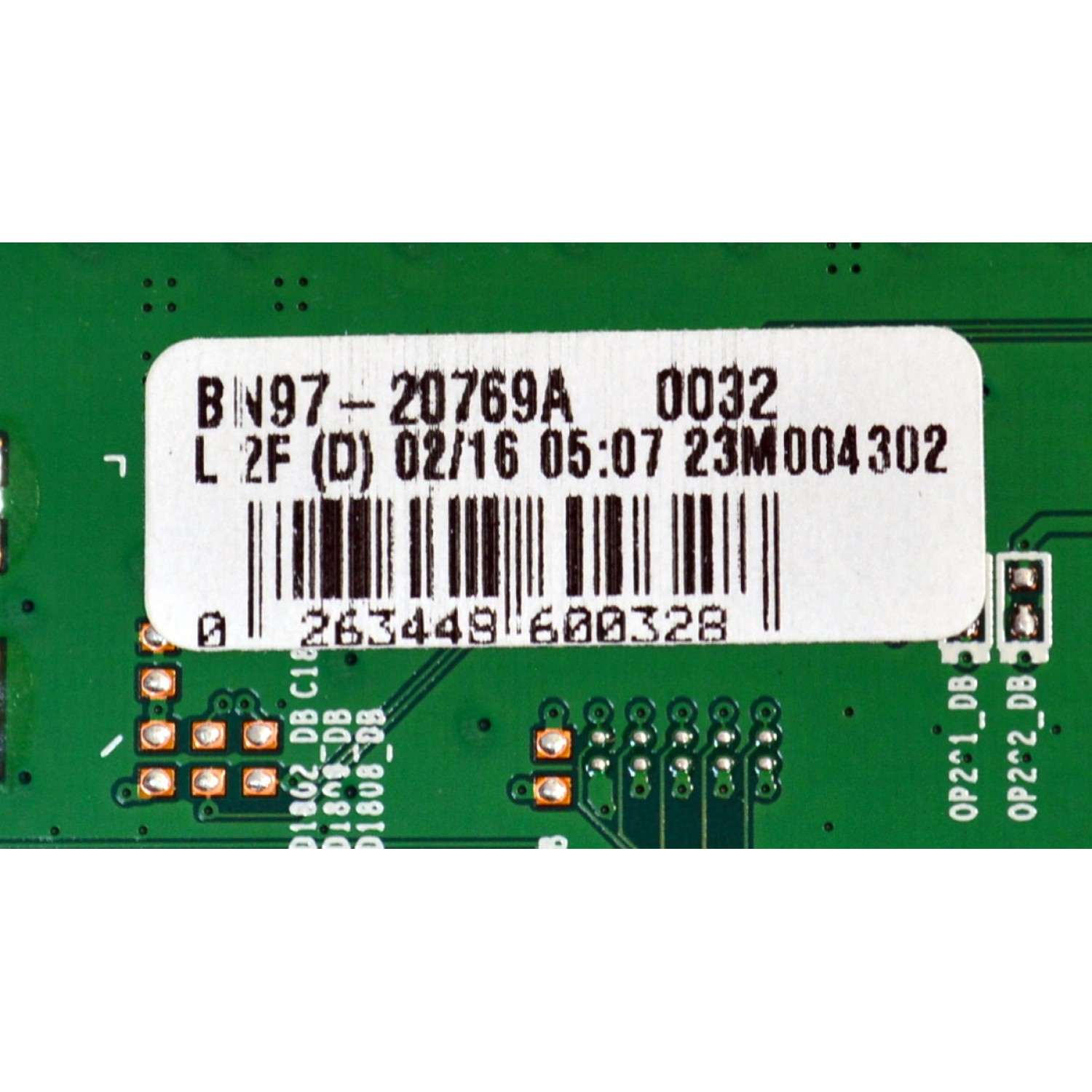 MAIN ORIGINAL PARA TV SAMSUNG / NUMERO DE PARTE BN94-18176E / BN41-03158A / BN41-03158 / BN9418176E / BN97-20769A / PANEL CY-NC065HGHVXH / DISPLAY ST6451D06-1 V2.1 / BN96-54527A / MODELO LH65QBCEBGCXGO - Imagen 3