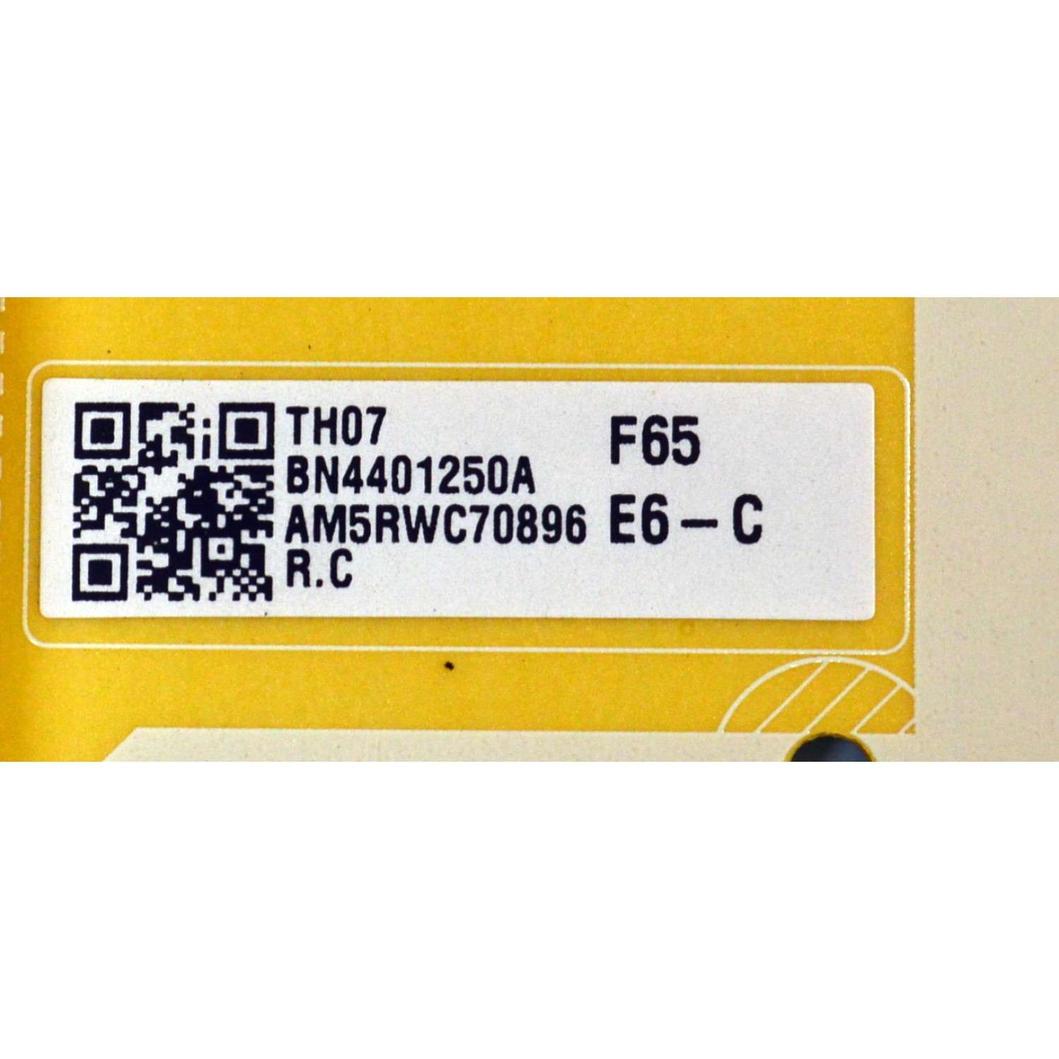 FUENTE DE PODER ORIGINAL PARA TV SAMSUNG / NUMERO DE PARTE BN44-01250A / F65E6_CHS / BN4401250A / PANEL CY-NC065HGHVXH / DISPLAY ST6451D06-1 V2.1 / BN96-54527A / MODELO LH65QBCEBGCXGO - Imagen 2
