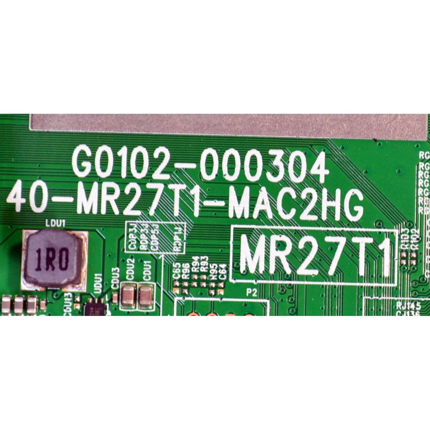 MAIN ORIGINAL PARA TV TCL 4K UHD HDR ROKU TV / NUMERO DE PARTE G0301-000463 / G0102-000304 / 40-MR27T1-MAC2HG / MR27T1 / G0301-000463-Z00 / G0301-000463-Z0S / V8-MR27K01-LF / PANEL LVU650NDAL / DISPLAY ST6451D06-3 VER.2.1 / MODELO 65S451 - Imagen 3