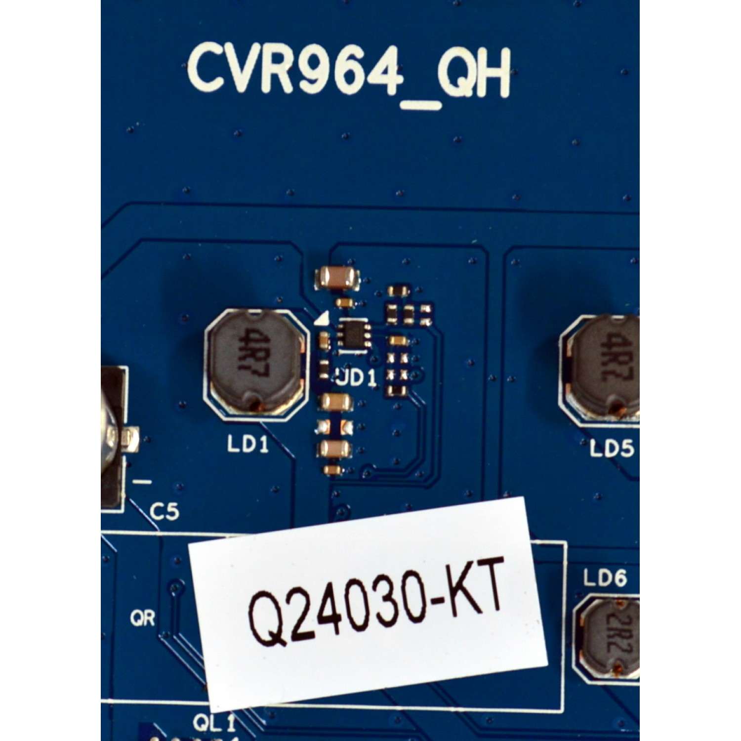 MAIN ORIGINAL PARA TV ONN ROKU 4K UHD HDR / NUMERO DE PARTE 9011-240028-WD20109K / CVR964_QH / 7TR964QH11000.0A0 / Q24030-KT / JRX09011RA0 / PANEL K500WDGF / DISPLAY CV500U5-T01 REV:01 / MODELO 100012585 50" - Imagen 4