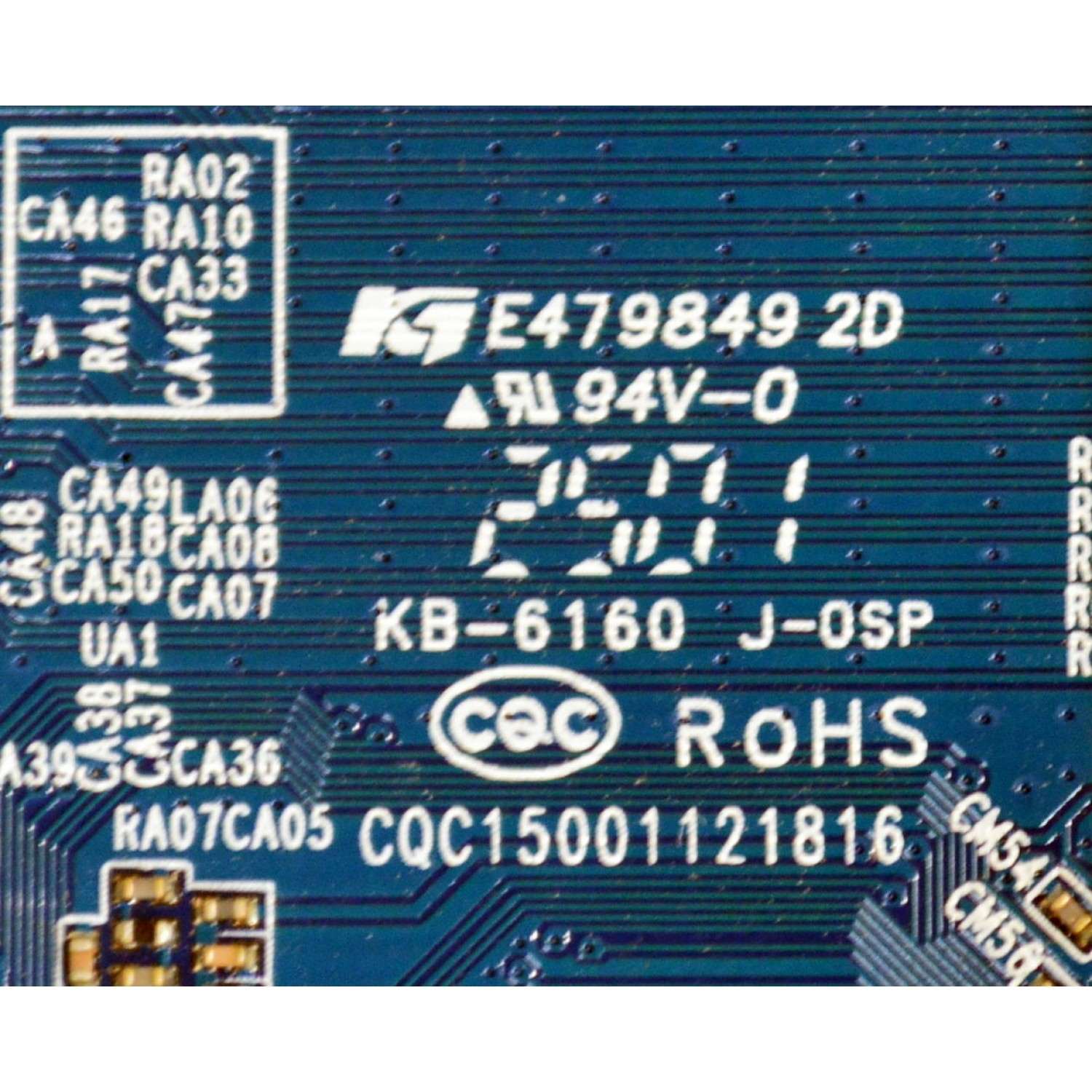 MAIN FUENTE COMBO ORIGINAL PARA TV ONN ROKU / NUMERO DE PARTE MB-M9011-P-CL-0001 / CQC15001121816 / A2H42RH / 950105112N24198-CH / PANEL C240Y24-G5 / DISPLAY PT236AT05-1 VER.1.0 / MODELO 100012590 24" - Imagen 3