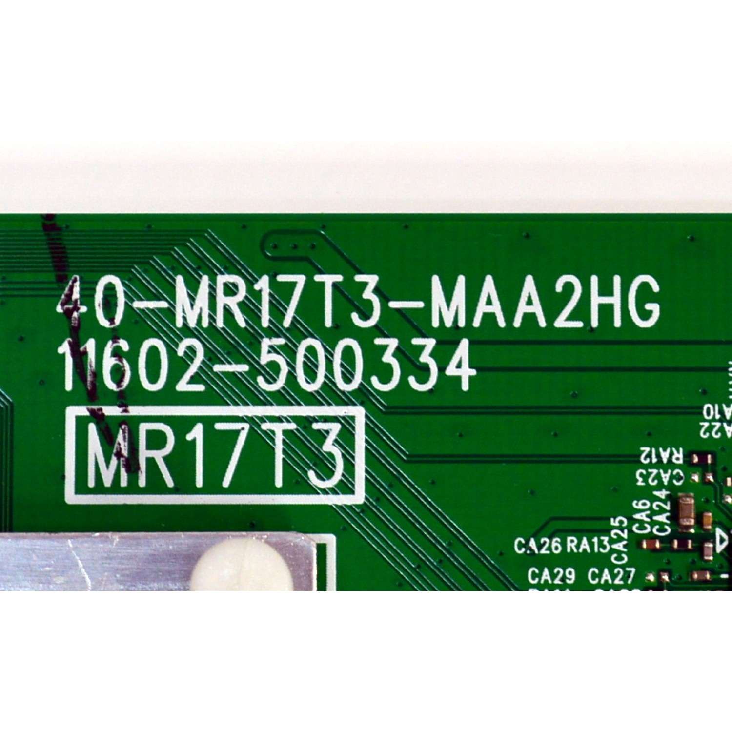 MAIN ORIGINAL PARA TV TCL 4K UHD HDR ROKU TV / NUMERO DE PARTE 30800-000396 / 11602-500334 / 40-MR17T3-MAA2HG / MR17T3 / 30801-000363 / V8-MR17K01-LF / PANEL LVU430NDEL / DISPLAY V430DJ1-Q01 REV.D2 / MODELO 43S431 - Imagen 4