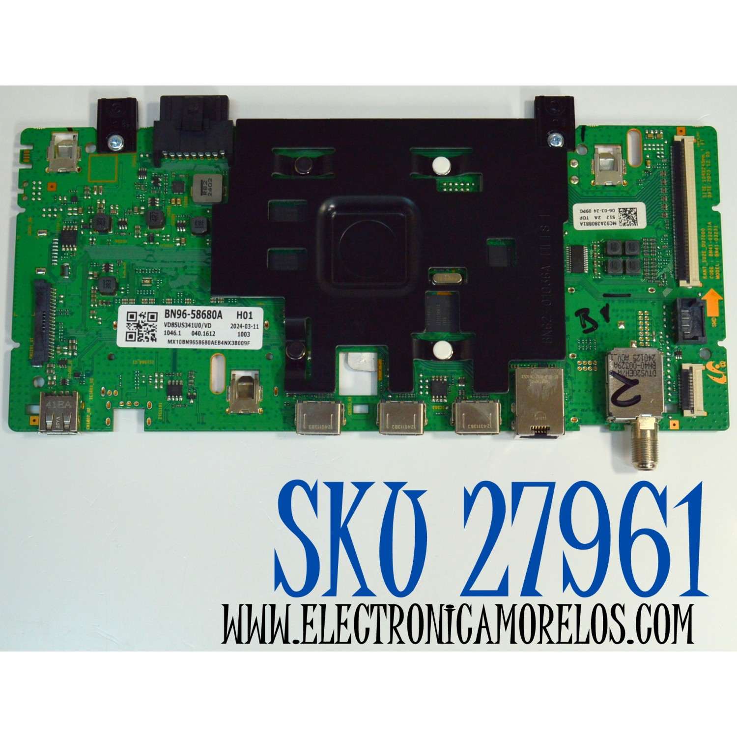 MAIN ORIGINAL PARA TV SAMSUNG 4K UHD HDR SMART TV / NUMERO DE PARTE BN96-58680A / BN41-03231A / BN41-03231 / BN9658680A / PANEL CY-BD085HGAV2H / DISPLAY T850QVN04.1 / BN96-58276A / MODELO UN85DU7200DXZA / UN85DU7200DXZA AB01