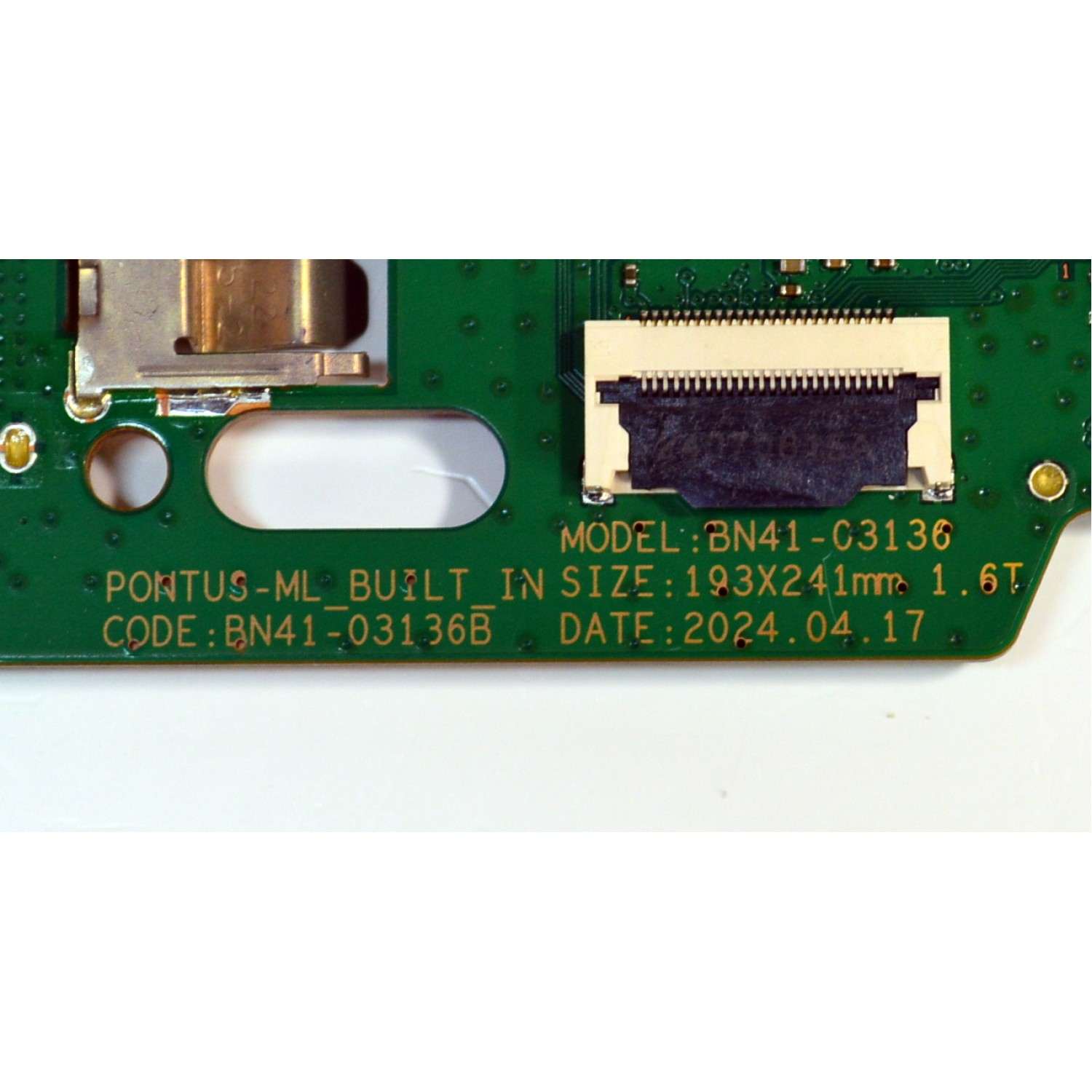 MAIN ORIGINAL PARA TV SAMSUNG 4K UHD HDR SMART TV / NUMERO DE PARTE BN94-18381F / BN41-03136B / BN41-03136 / BN9418381F / PANEL CY-SC085FGCV2H / DISPLAY PT850GT02-5 VER.1.0 / MODELO UN85DU8000DXZA / UN85DU8000DXZA XB05 / UN85DU8000CXZA XB02 - Imagen 3