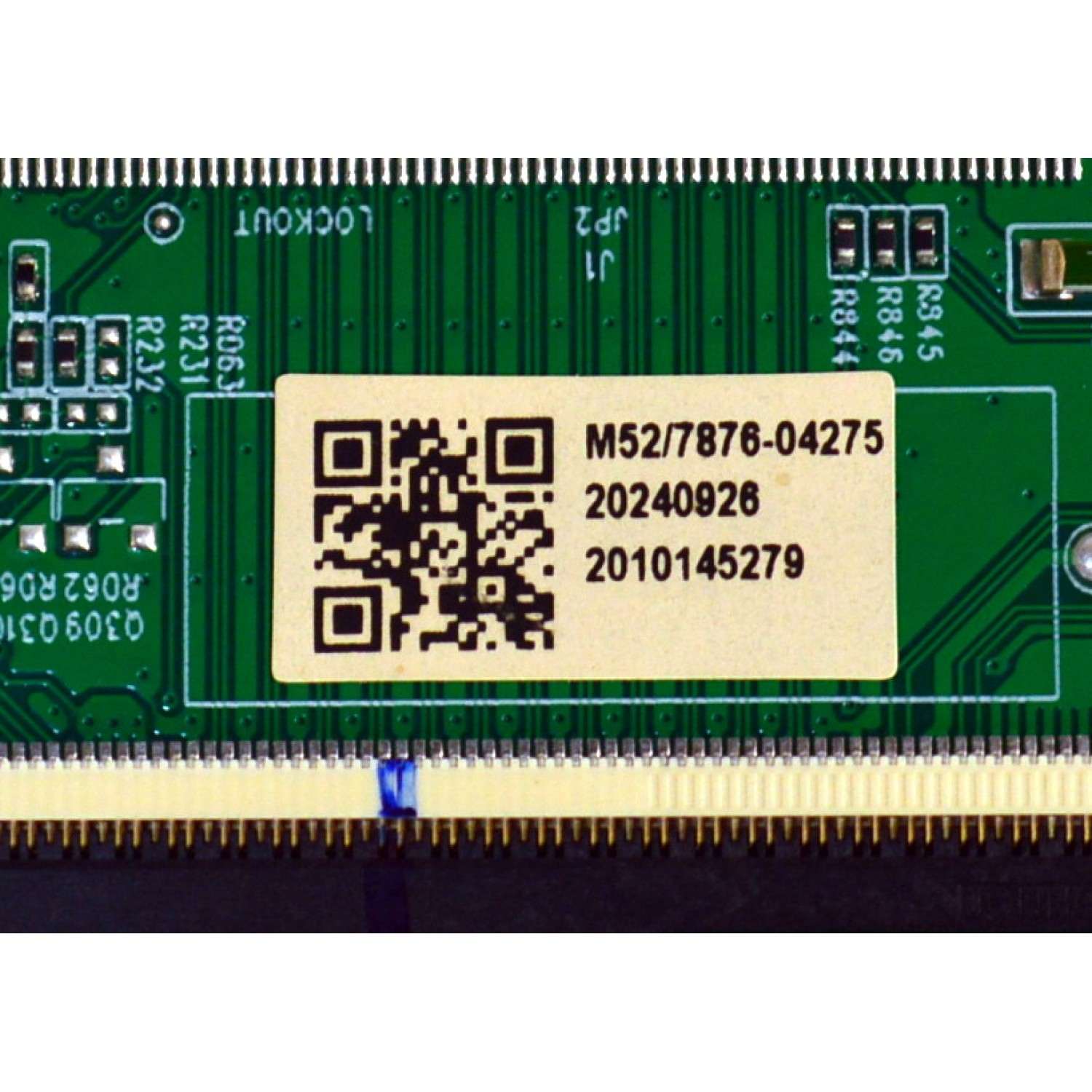T-CON ORIGINAL PARA TV ONN / NUMERO DE PARTE 513C75A0M52 / TV75A0-ZC26-01(B) / M52/7876-04275 / 2010145279 / MODELO 100044717 75" - Imagen 3