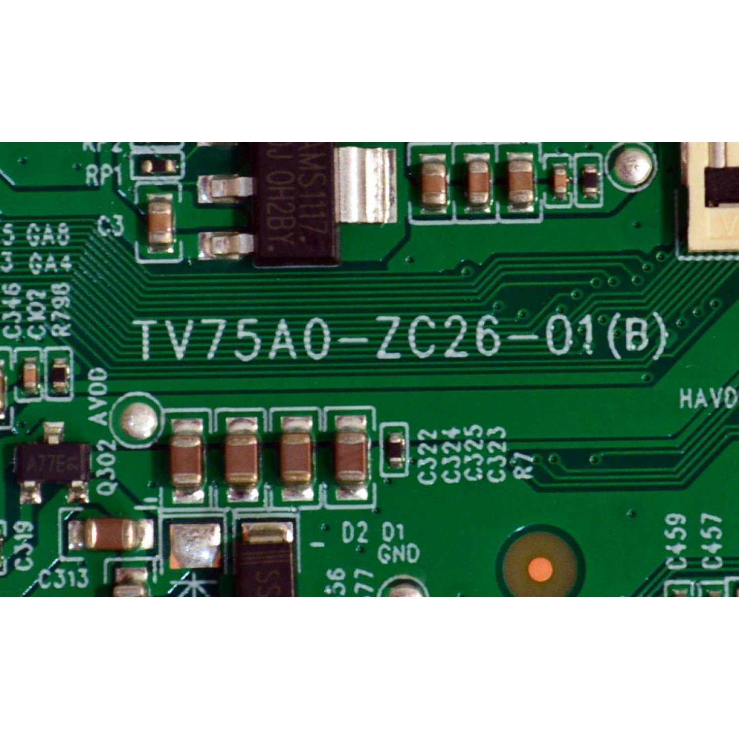 T-CON ORIGINAL PARA TV ONN / NUMERO DE PARTE 513C75A0M52 / TV75A0-ZC26-01(B) / M52/7876-04275 / 2010145279 / MODELO 100044717 75" - Imagen 2