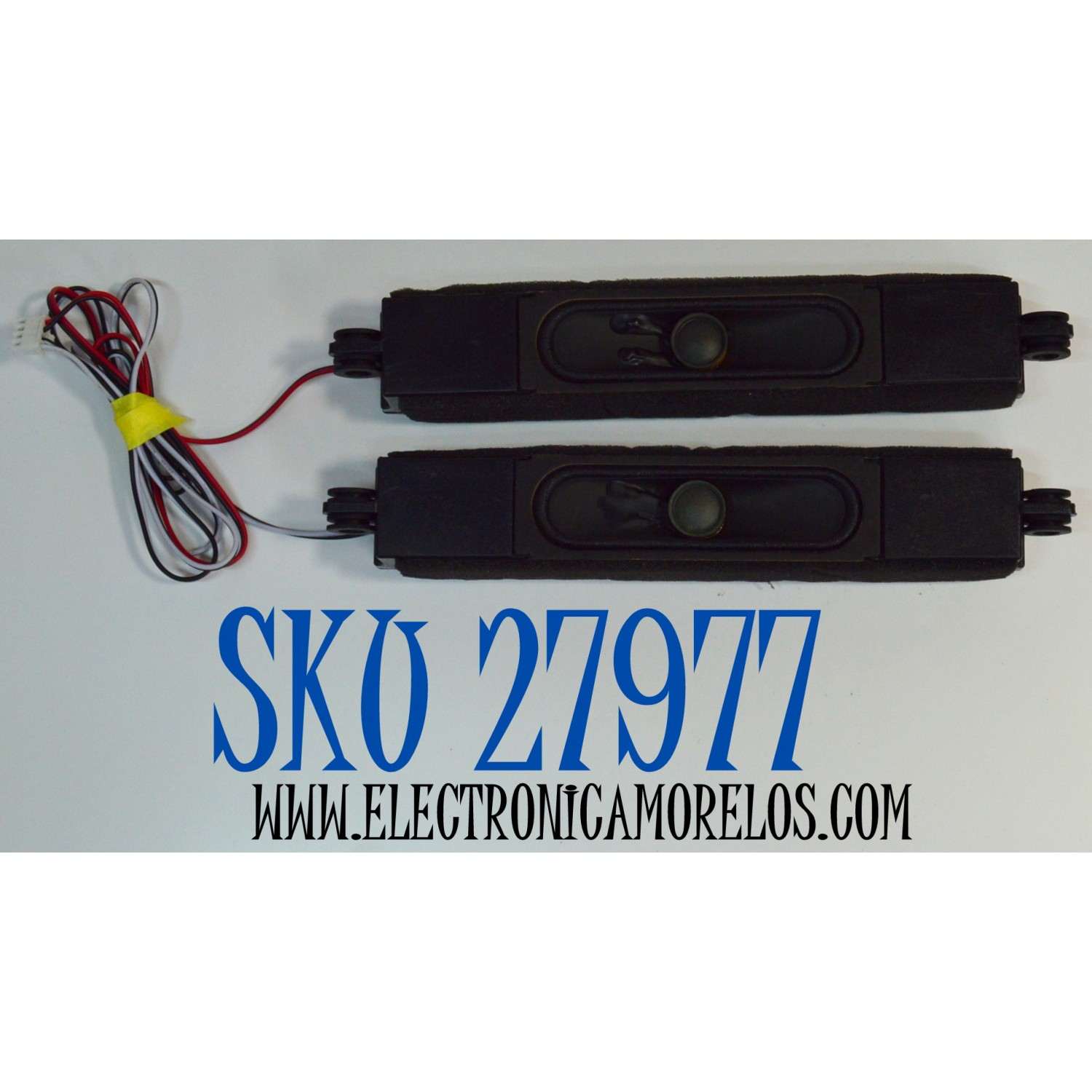 KIT DE BOCINAS ORIGINAL PARA TV ONN 2 PIEZAS / NUMERO DE PARTE MTC4260 / MTC 4260 / MODELO 100012585 50" / LT-50MAW625