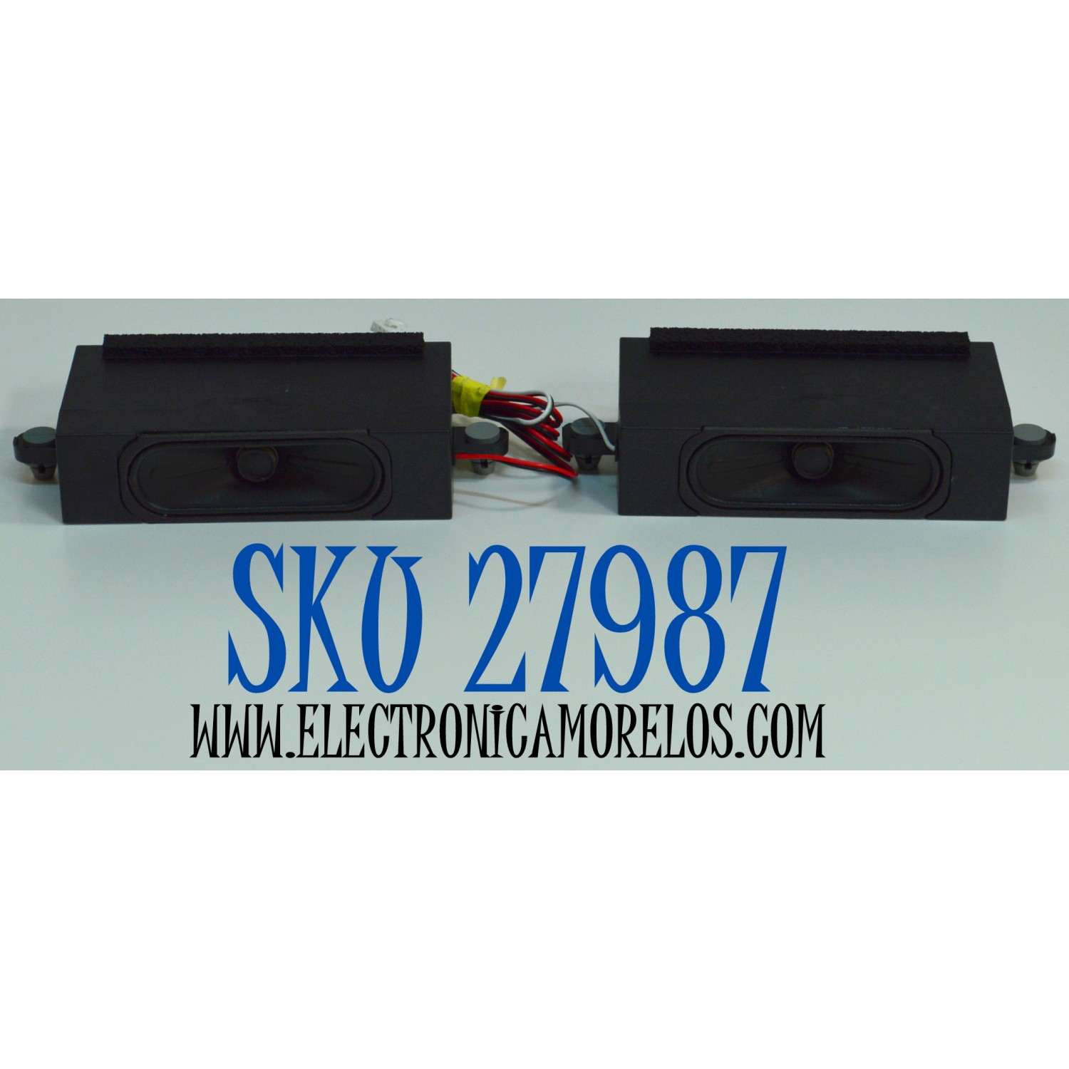 KIT DE BOCINAS ORIGINAL PARA TV VIZIO 2 PIEZAS / NUMERO DE PARTE 1023482 / VT1023482 / B449 / B449-BA020 / MODELO M65Q6-L4 / M65Q6-L4 LBVR7PB