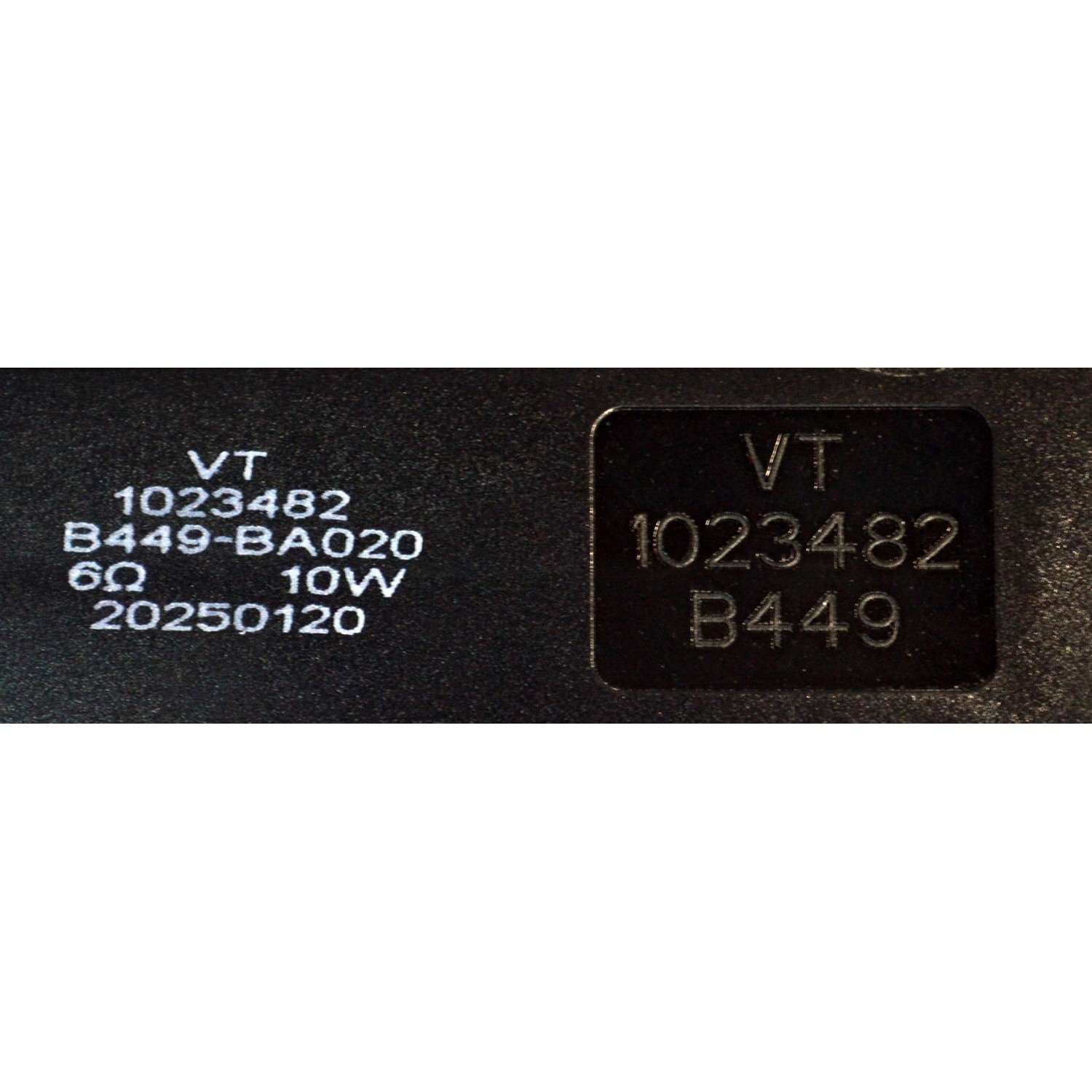 KIT DE BOCINAS ORIGINAL PARA TV VIZIO 2 PIEZAS / NUMERO DE PARTE 1023482 / VT1023482 / B449 / B449-BA020 / MODELO M65Q6-L4 / M65Q6-L4 LBVR7PB - Imagen 2