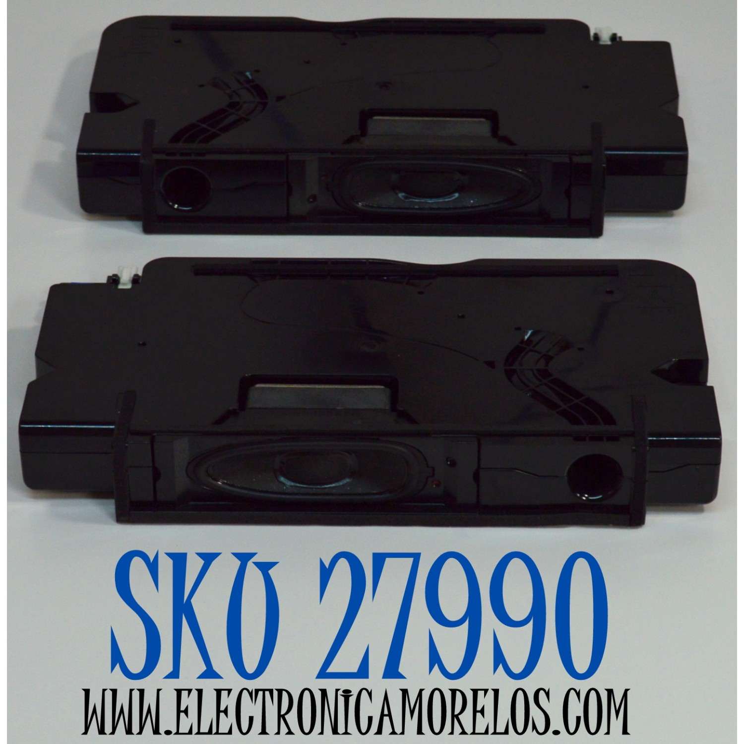 KIT DE BOCINAS ORIGINAL PARA TV SONY 2 PIEZAS / NUMERO DE PARTE 1016432 / 101643251 / 101643261 / 114I05 / 144I01 / MODELO XR-65X90CL / XR65X90CL