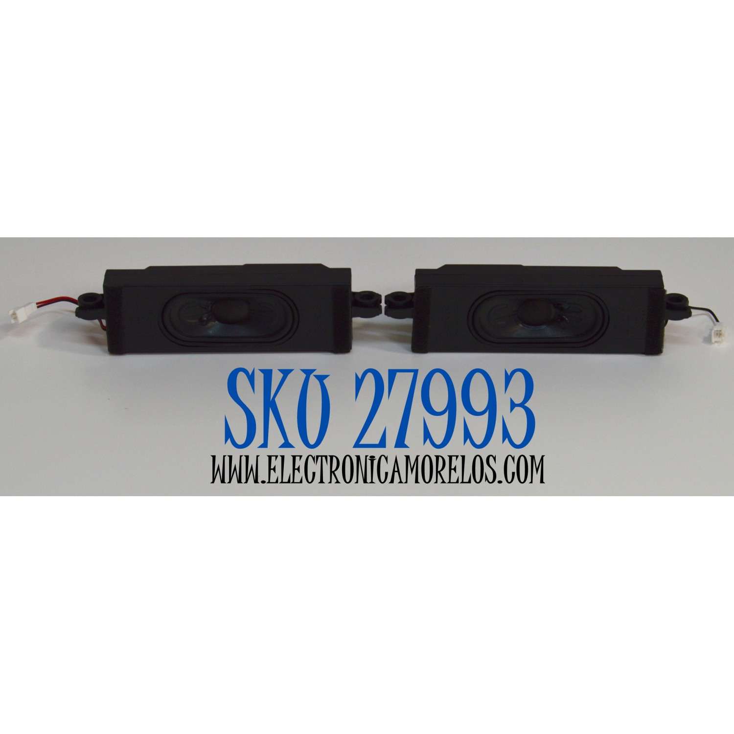 KIT DE BOCINAS ORIGINAL PARA TV PHILIPS 2 PIEZAS / NUMERO DE PARTE  42-WFC518 / 42-WFC518-S6HL1HX / 42-WFC518-S6HR1HX / MODELO 70PUL7553/F7 / 65PUL7973/F7 / 55PUL7973/F7