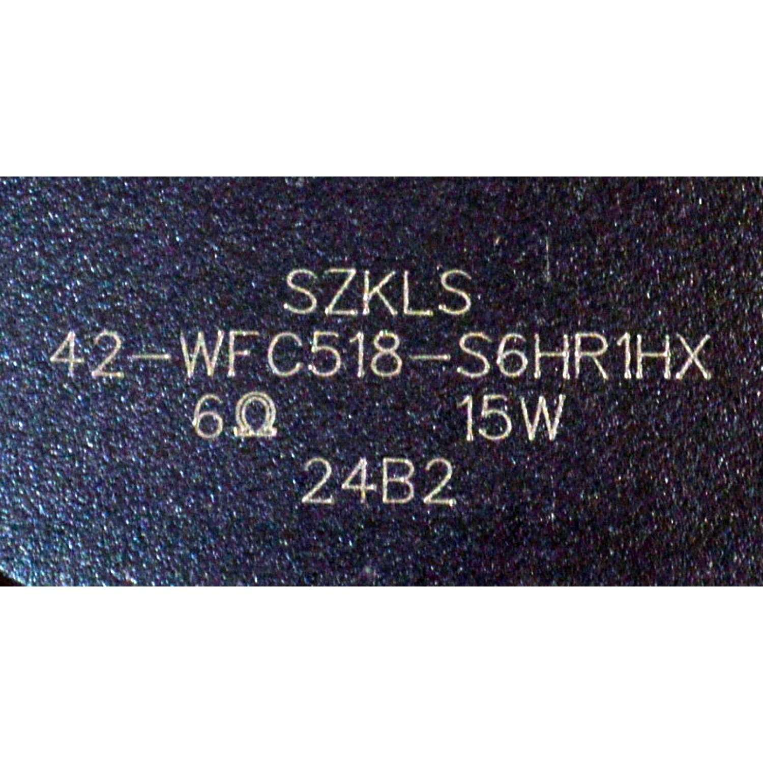 KIT DE BOCINAS ORIGINAL PARA TV PHILIPS 2 PIEZAS / NUMERO DE PARTE  42-WFC518 / 42-WFC518-S6HL1HX / 42-WFC518-S6HR1HX / MODELO 70PUL7553/F7 / 65PUL7973/F7 / 55PUL7973/F7 - Imagen 2