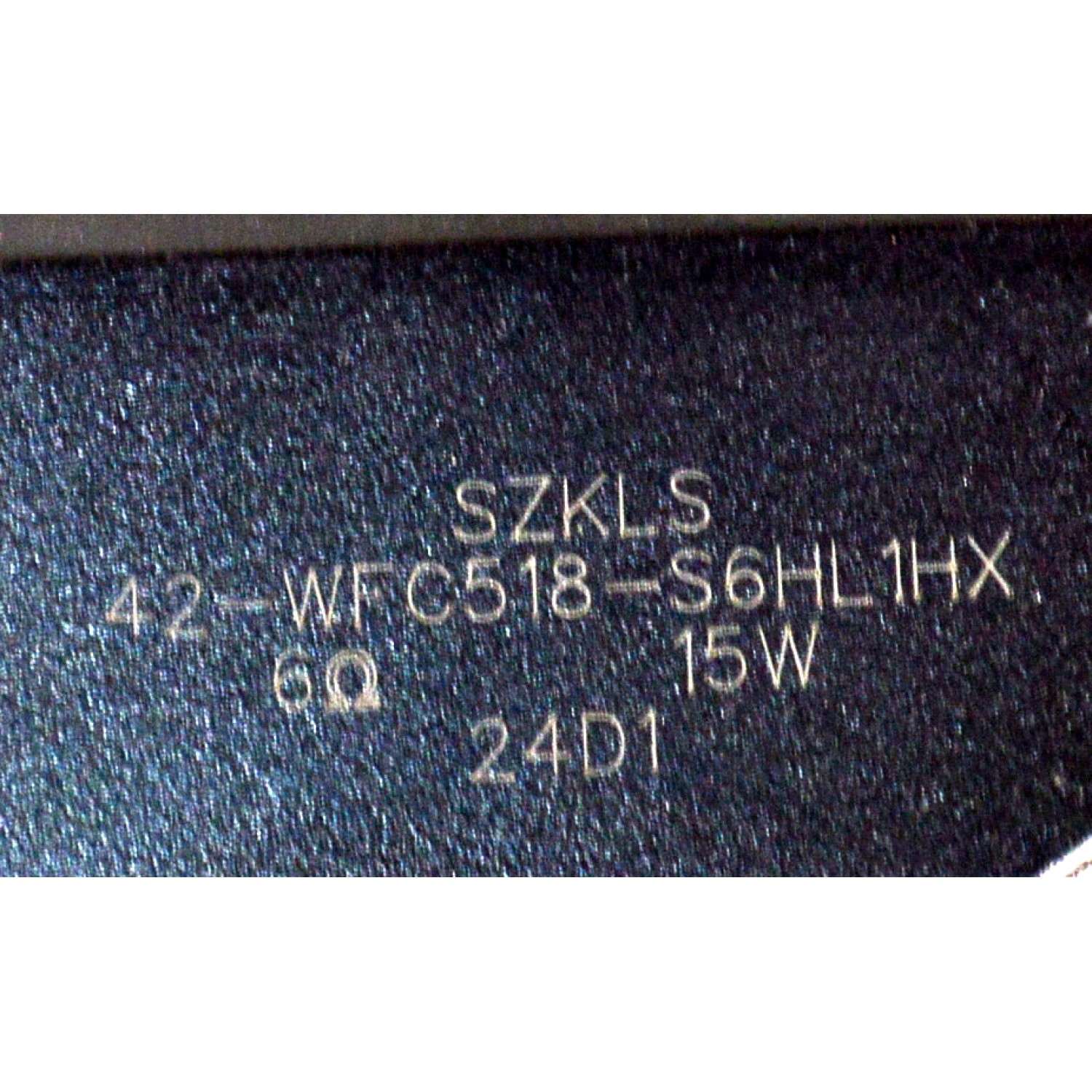 KIT DE BOCINAS ORIGINAL PARA TV PHILIPS 2 PIEZAS / NUMERO DE PARTE  42-WFC518 / 42-WFC518-S6HL1HX / 42-WFC518-S6HR1HX / MODELO 70PUL7553/F7 / 65PUL7973/F7 / 55PUL7973/F7 - Imagen 3