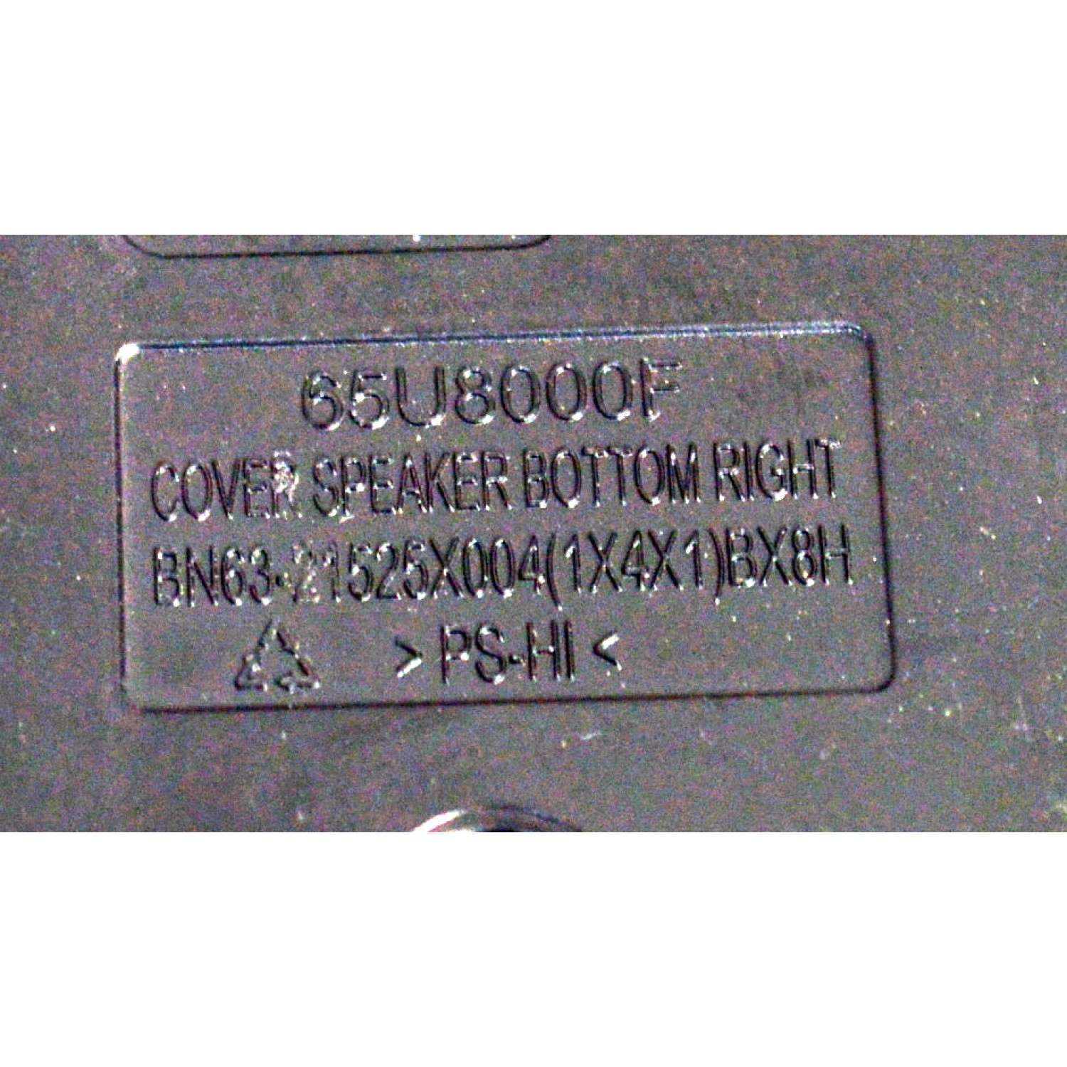 KIT DE BOCINAS ORIGINAL PARA TV SAMSUNG 2 PIEZAS / NUMERO DE PARTE BN96-60625A / BN63-21524X004 / BN63-21525X004 / BN63-25123X004 / BN63-21522X004 / HSN22R-BK00749 / C24M31SV32 /  MODELO UN43U8000FBXZA / UN50U8000FDXZA / UN75U8000FDXZA - Imagen 4