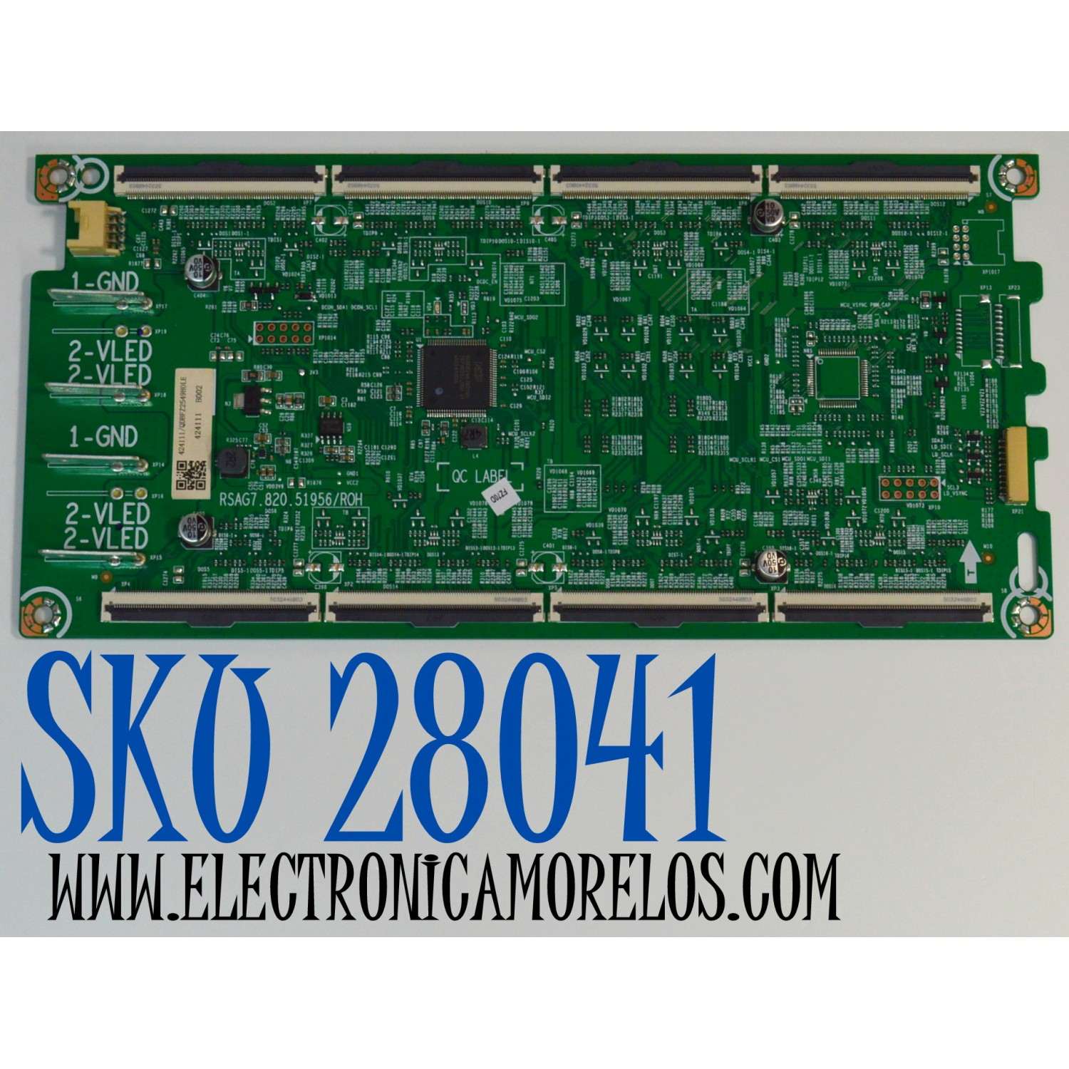 LED DRIVER ORIGINAL PARA TV HISENSE / NUMERO DE PARTE 424111 / RSAG7.820.51956/ROH / PANEL HD100J3U61-TBL4 / DISPLAY PTA00GT03-1 VER.1.0 / BOARD PTA00GT03-1-XR1-2 / PTA00GT03-1-XL2-2 / PTA00GT03-1-XL1-2 / PTA00GT03-1-XR2-2 / MODELO 100U65QFC