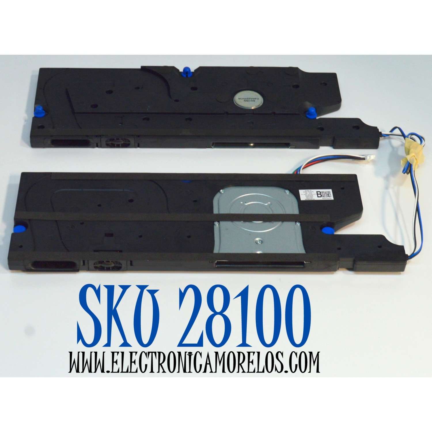 KIT DE BOCINAS ORIGINAL PARA TV SAMSUNG 2 PIEZAS / NUMERO DE PARTE BN96-60519B / BN63-21510X001 / BN63-21512X001 / BN63-21511X001 / BN63-51509X001 / 55QN80F / 2D16AG20 / A85B05SV18 / MODELO QN85QN80FDFXZA / QN85QN80FDFXZA AA01