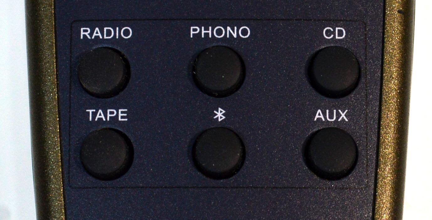 CONTROL REMOTO ORIGINAL INNOVATIVE TECHNOLOGY MULTIFUNCION PARA UN REPRODUCTOR DE DISCOS BLUETOOTH VICTROLA / NUMERO DE PARTE IVTS-750BRC / RC35F / VTA-750BRC / VTA-750B / ITVS-750RC / COMPATIBLE CON EL SISTEMA STEREO/TOCADISCOS VICTROLA - Imagen 5