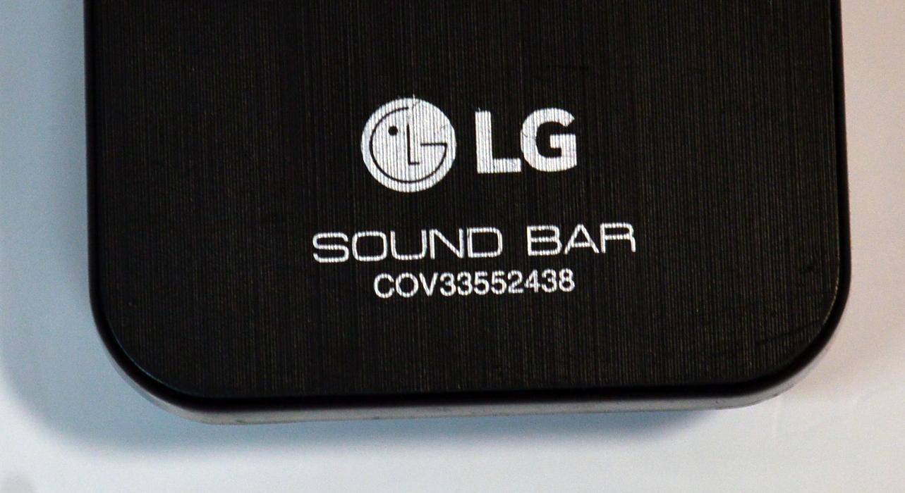 CONTROL REMOTO ORIGINAL LG SOUND BAR PARA BARRA DE SONIDO / COMPATIBLE CON VARIAS BARRAS DE SONIDO COMPACTAS DE 2.0 CANALES LG SK1 / NUMERO DE PARTE COV33552438 / HG-A29 1-5 / COV33552433  - Imagen 4