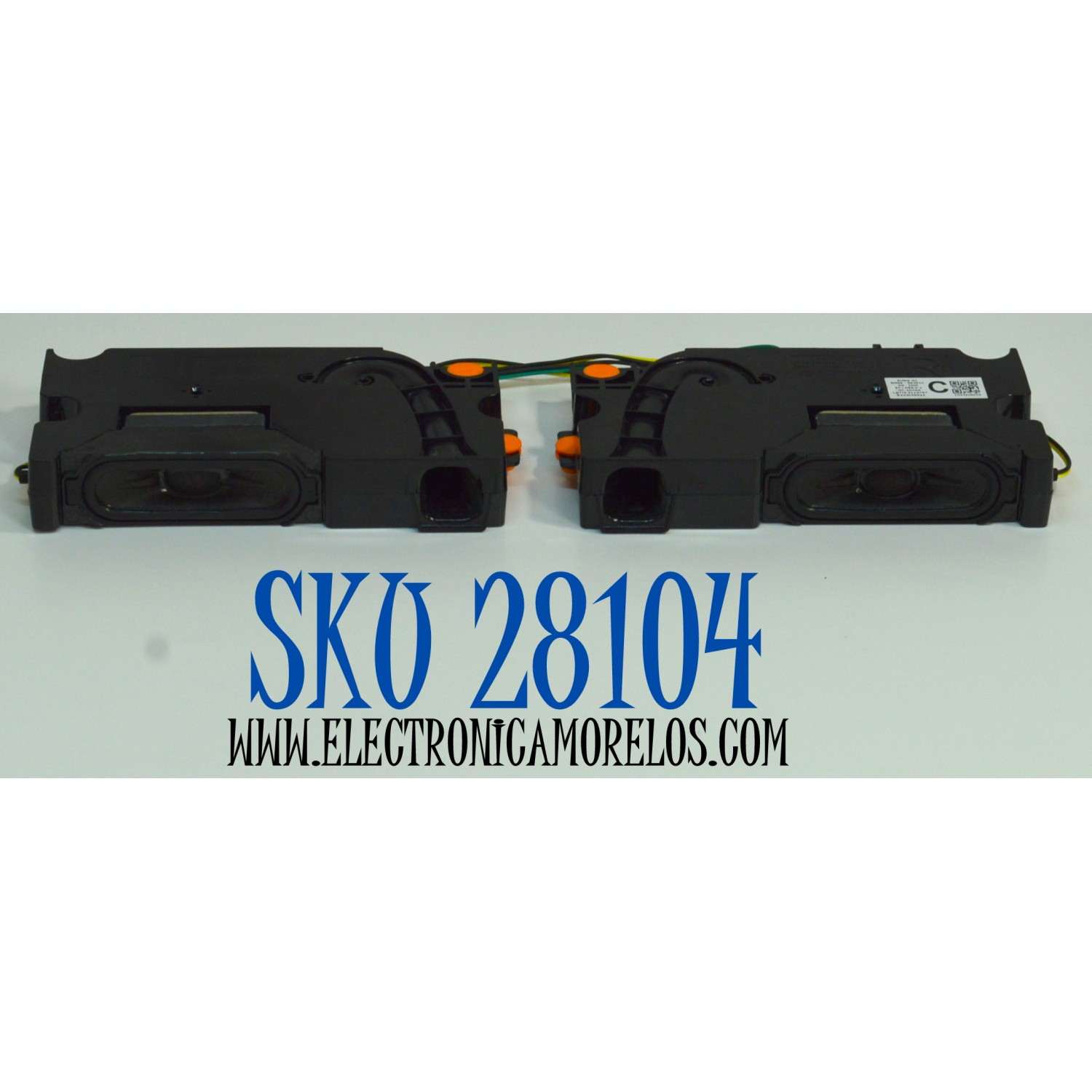 KIT DE BOCINAS ORIGINAL PARA TV SAMSUNG 2 PIEZAS / NUMERO DE PARTE BN96-58391C / BN63-21112AX001 / BN63-21110AX001 / BN63-21111AX001 / BN63-21109AX001 / 43DU7000 / GC-1019A / B24J05SV22 / MODELO UN55DU7200BXZA  / UN55DU7200BXZA SF14