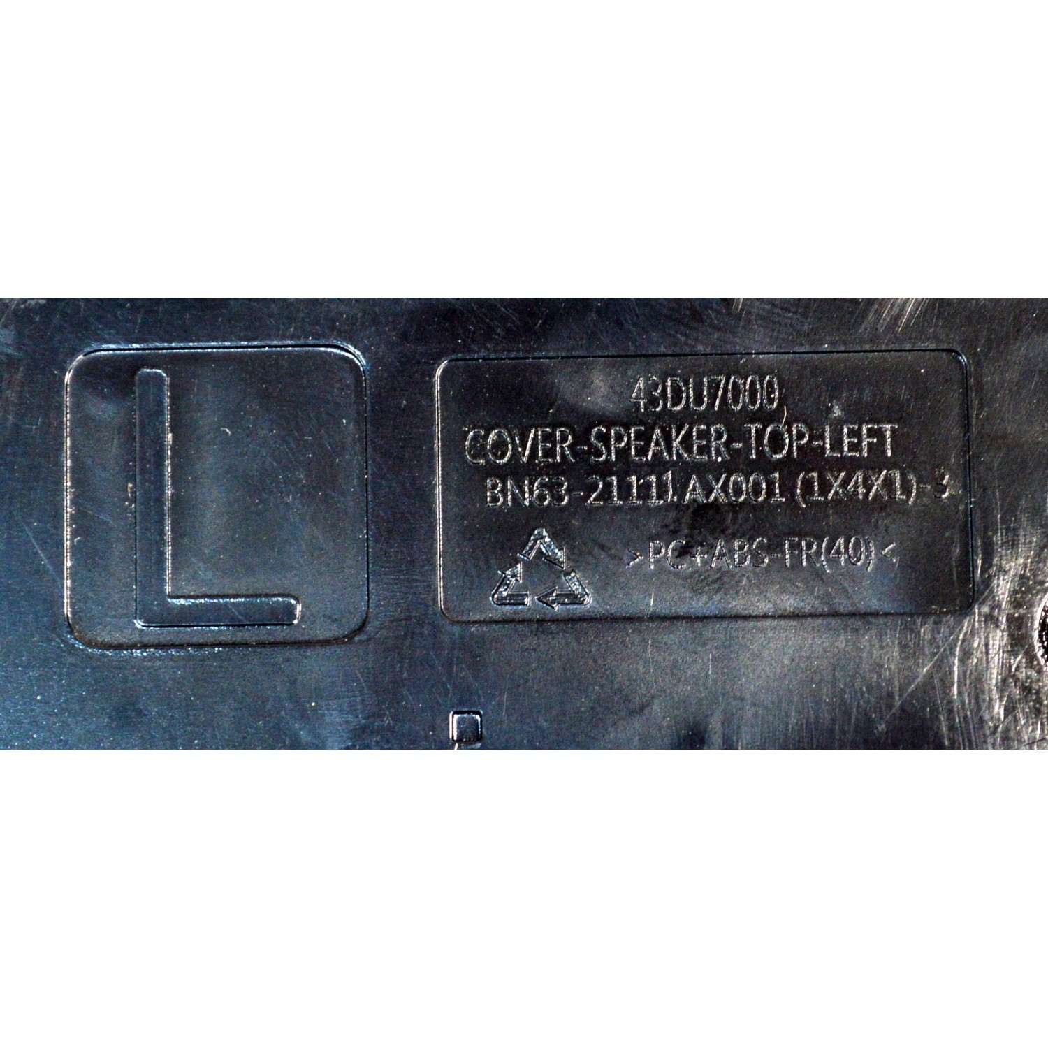 KIT DE BOCINAS ORIGINAL PARA TV SAMSUNG 2 PIEZAS / NUMERO DE PARTE BN96-58391C / BN63-21112AX001 / BN63-21110AX001 / BN63-21111AX001 / BN63-21109AX001 / 43DU7000 / GC-1019A / B24J05SV22 / MODELO UN55DU7200BXZA  / UN55DU7200BXZA SF14 - Imagen 3