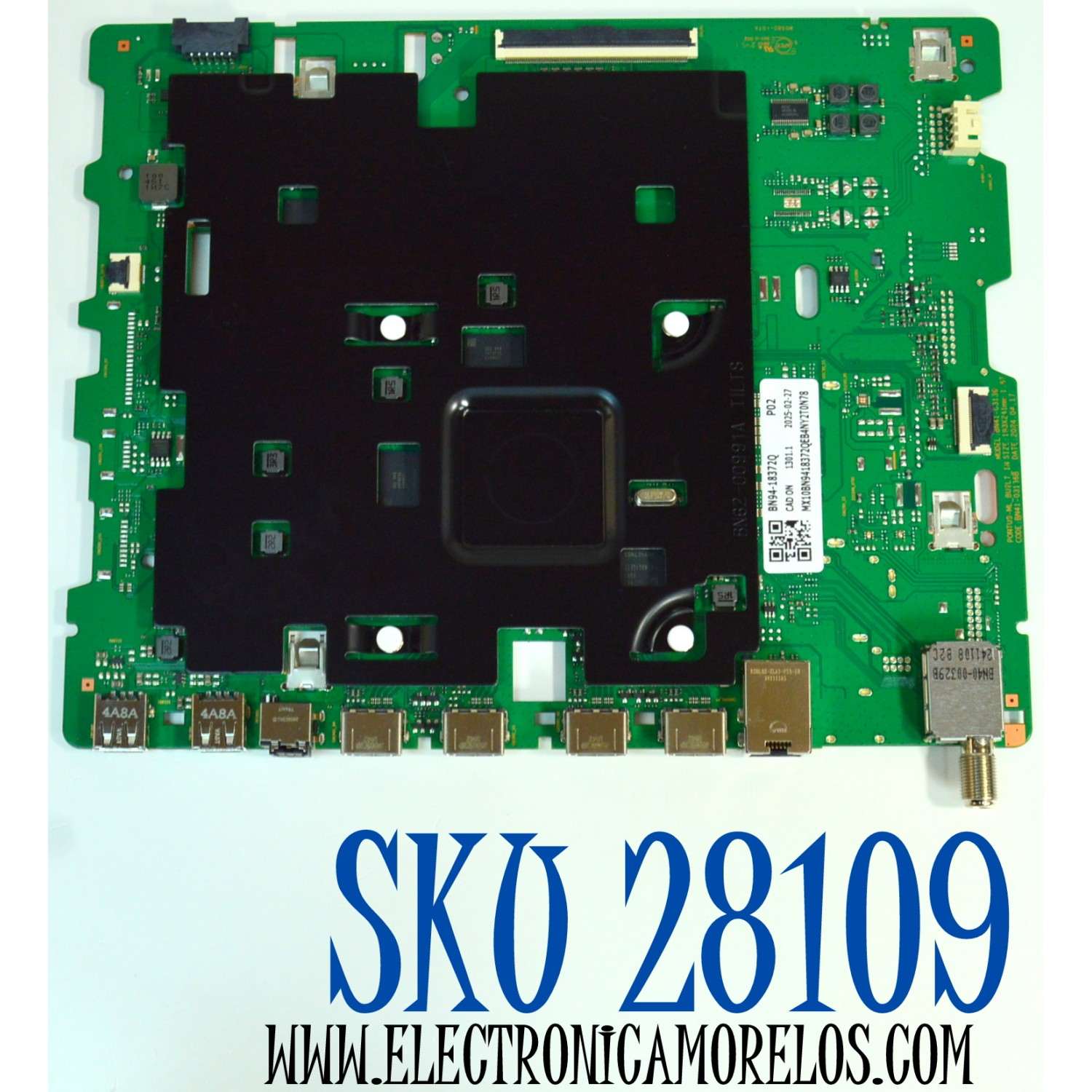 MAIN ORIGINAL PARA TV SAMSUNG 4K UHD HDR SMART TV / NUMERO DE PARTE BN94-18372Q / BN41-03136B / BN41-03136 / BN9418372Q / PANEL CY-QD075FGHV9H / DISPLAY ST7461D04-1 V2.1 / BN96-54532A / MODELO QN75Q72DDFXZA / QN75Q72DDFXZA CG03