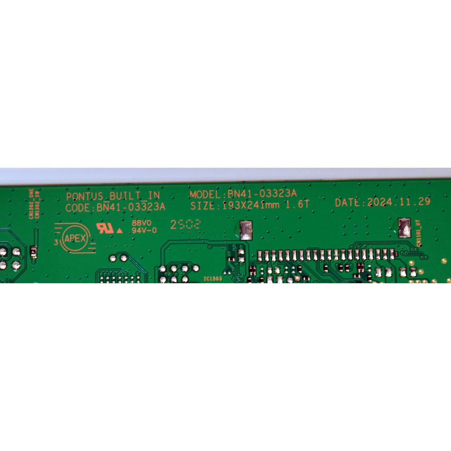 MAIN ORIGINAL PARA TV SAMSUNG 4K UHD HDR / NUMERO DE PARTE BN94-18618L / BN41-03323A / BN41-03323A-000 / BN9418618L / BN97-22051P / PANEL CY-QF055RLAV1H / DISPLAY T550QVN07.Y / BN96-60290A / MODELO QN55QN70FDXZA / QN55QN70FDXZA AA01 - Imagen 3