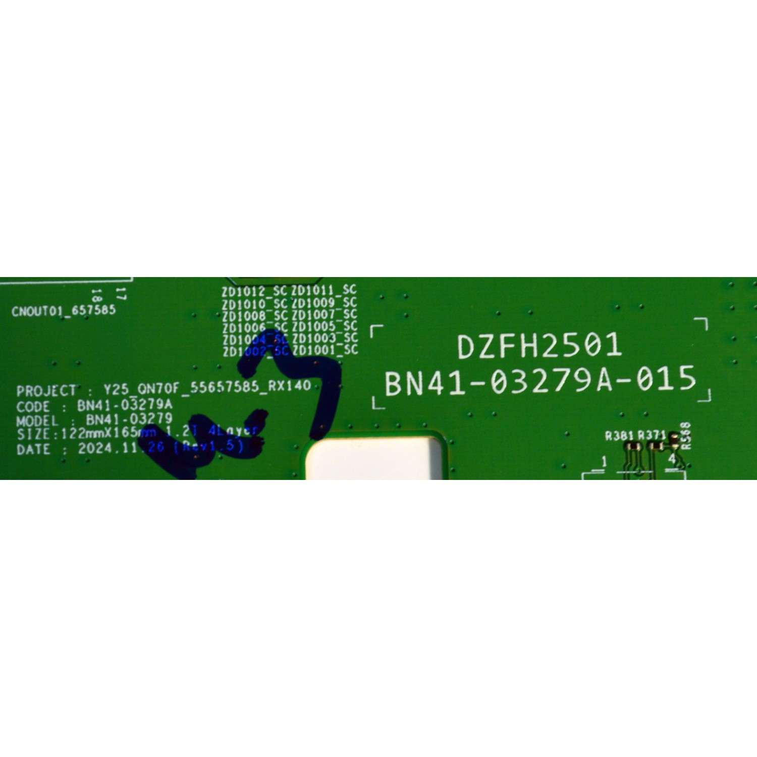 LED DRIVER ORIGINAL PARA TV SAMSUNG / NUMERO DE PARTE BN94-18541A / BN41-03279A / BN41-03279 / BN41-03279A-015 / DZFH2501 / BN9418541A / BN97-21870A / PANEL CY-QF055RLAV1H / DISPLAY T550QVN07.Y / BN96-60290A / MODELO QN55QN70FDXZA / QN55QN70FDXZA AA01 - Imagen 4