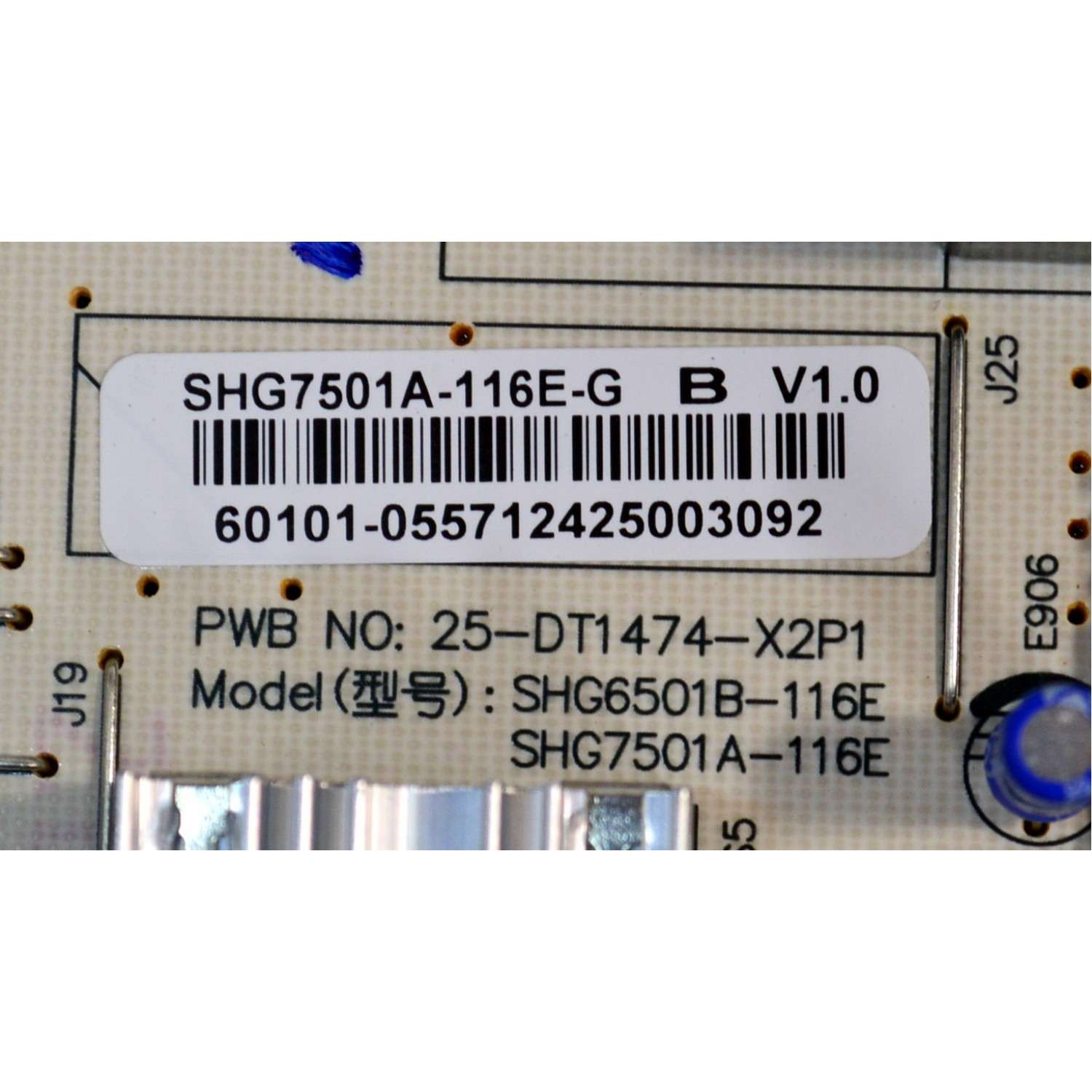 FUENTE DE PODER ORIGINAL PARA TV PHILIPS / NUMERO DE PARTE 60101-05571 / SHG7501A-116E-G / 25-DT1474-X2P1 / SHG6501B-116E / SHG7501A-116E / PANEL BOEI750WQ1-F92 / DISPLAY HV750QUB-F92 / MODELO 75PUL7552/F7 / 75PUL7552/F7 A - Imagen 3