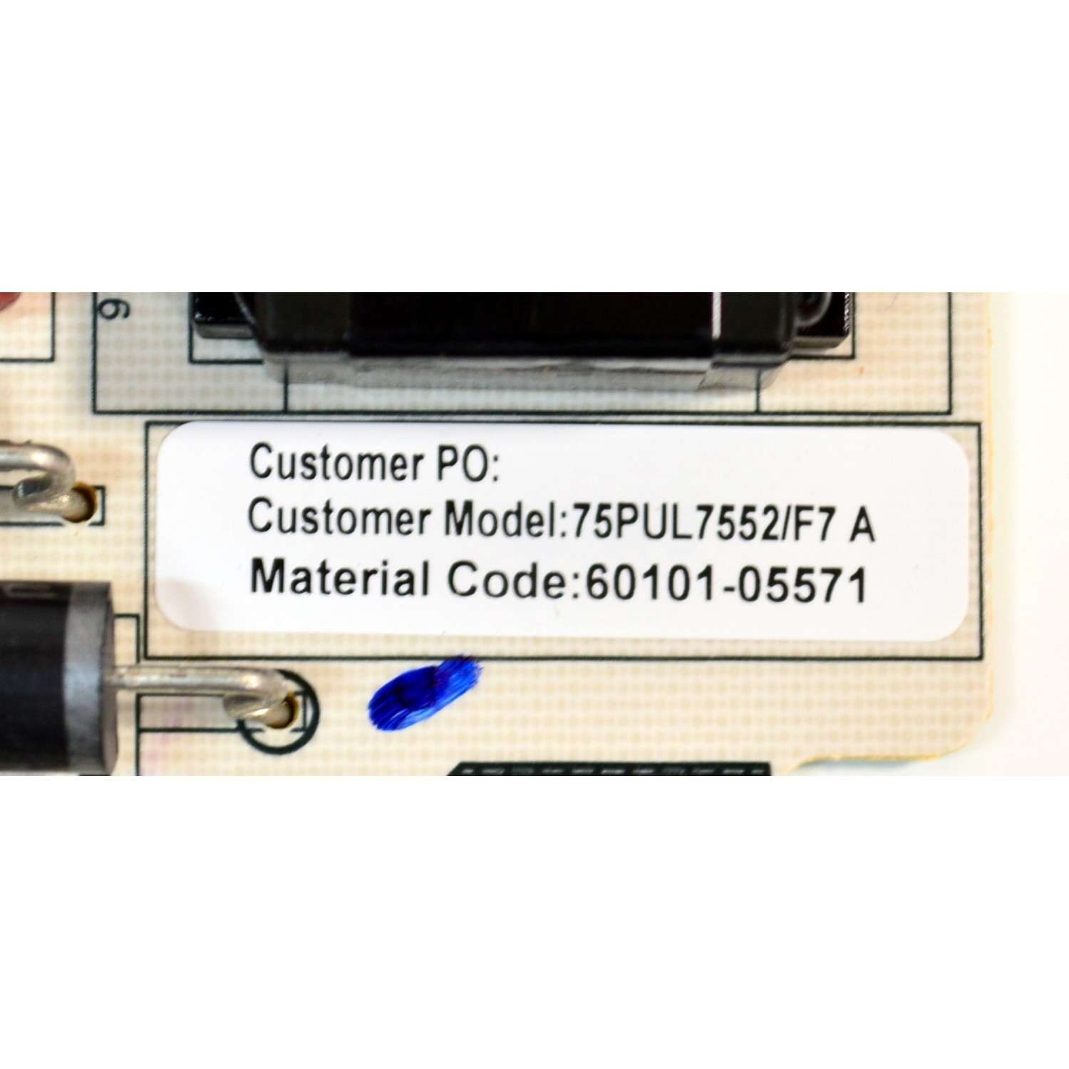 FUENTE DE PODER ORIGINAL PARA TV PHILIPS / NUMERO DE PARTE 60101-05571 / SHG7501A-116E-G / 25-DT1474-X2P1 / SHG6501B-116E / SHG7501A-116E / PANEL BOEI750WQ1-F92 / DISPLAY HV750QUB-F92 / MODELO 75PUL7552/F7 / 75PUL7552/F7 A - Imagen 2