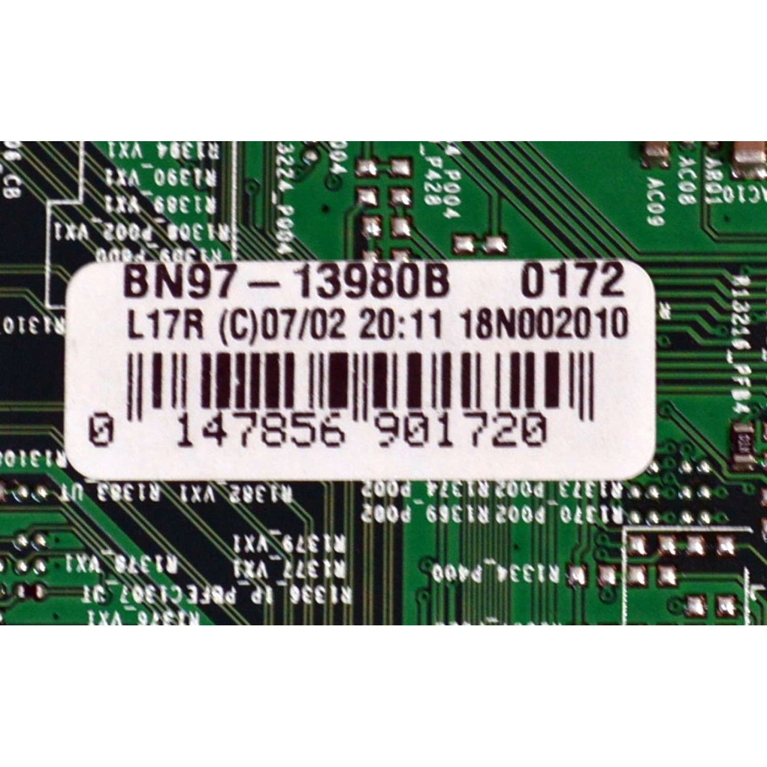 MAIN ORIGINAL PARA TV SAMSUNG 4K UHD HDR / NUMERO DE PARTE BN94-12802B / BN41-02635A / BN41-02635 / BN9412802B / BN97-13980B / PANEL CY-NN055HGHV1H / DISPLAY LSF550FN09-L05 / BN96-39045D / MODELO UN55NU7100FXZA / UN55NU7100FXZA FB04 - Imagen 3
