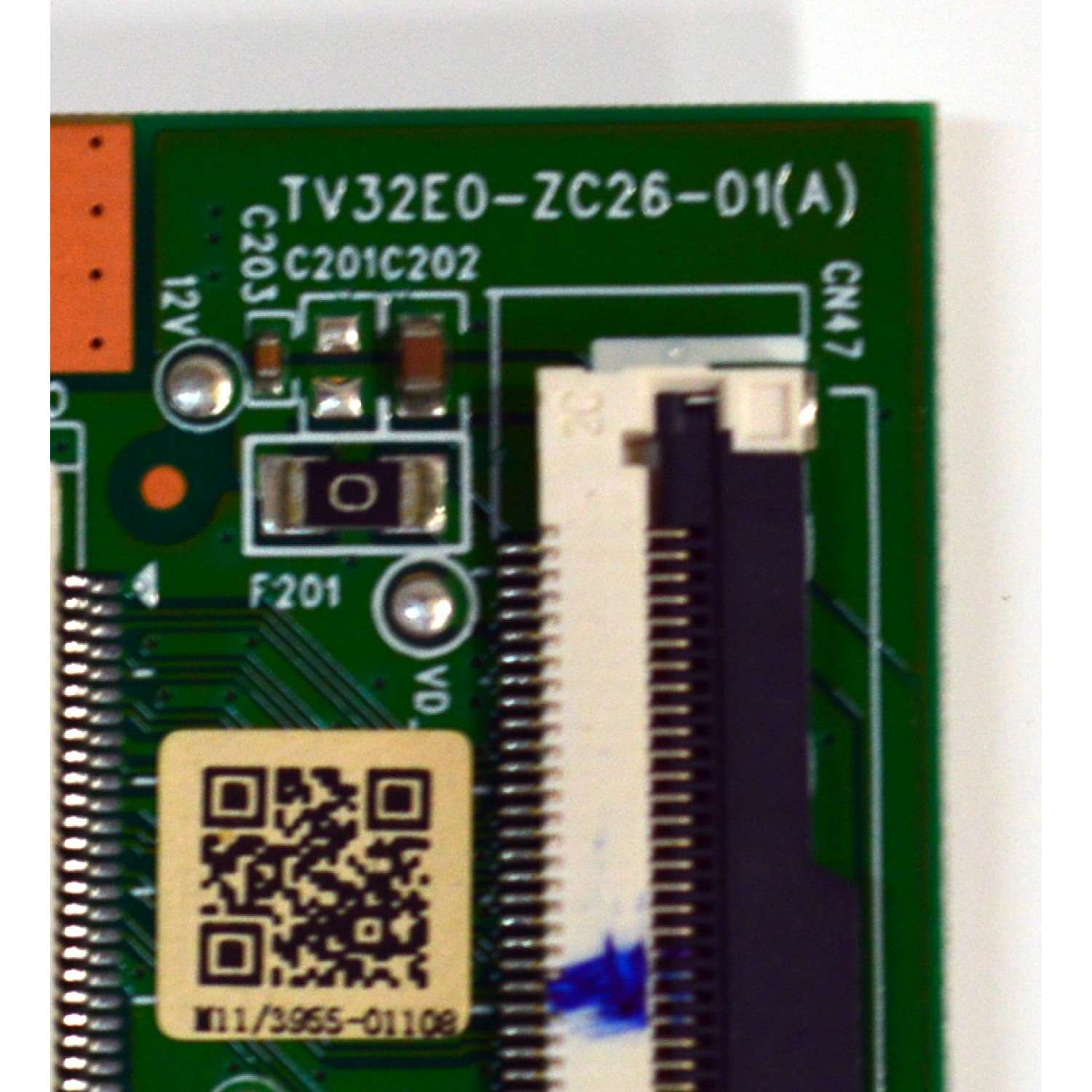 T-CON ORIGINAL PARA TV ONN / NUMERO DE PARTE 513C32E0M11 / TV32E0-ZC26-01 (A) / 303C32E0231 / 538E02GL17583A0 / M11/3955-01108 / PANEL HV320WHB-F56 / DISPLAY HV320WHB-F56 REV.4.0 / MODELO 100012589 32" - Imagen 2