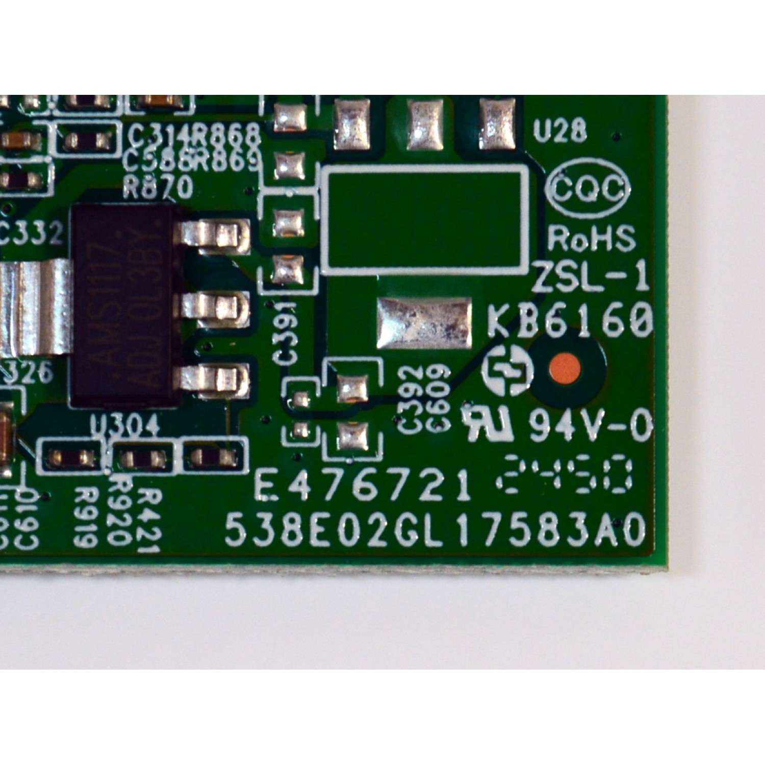 T-CON ORIGINAL PARA TV ONN / NUMERO DE PARTE 513C32E0M11 / TV32E0-ZC26-01 (A) / 303C32E0231 / 538E02GL17583A0 / M11/3955-01108 / PANEL HV320WHB-F56 / DISPLAY HV320WHB-F56 REV.4.0 / MODELO 100012589 32" - Imagen 3