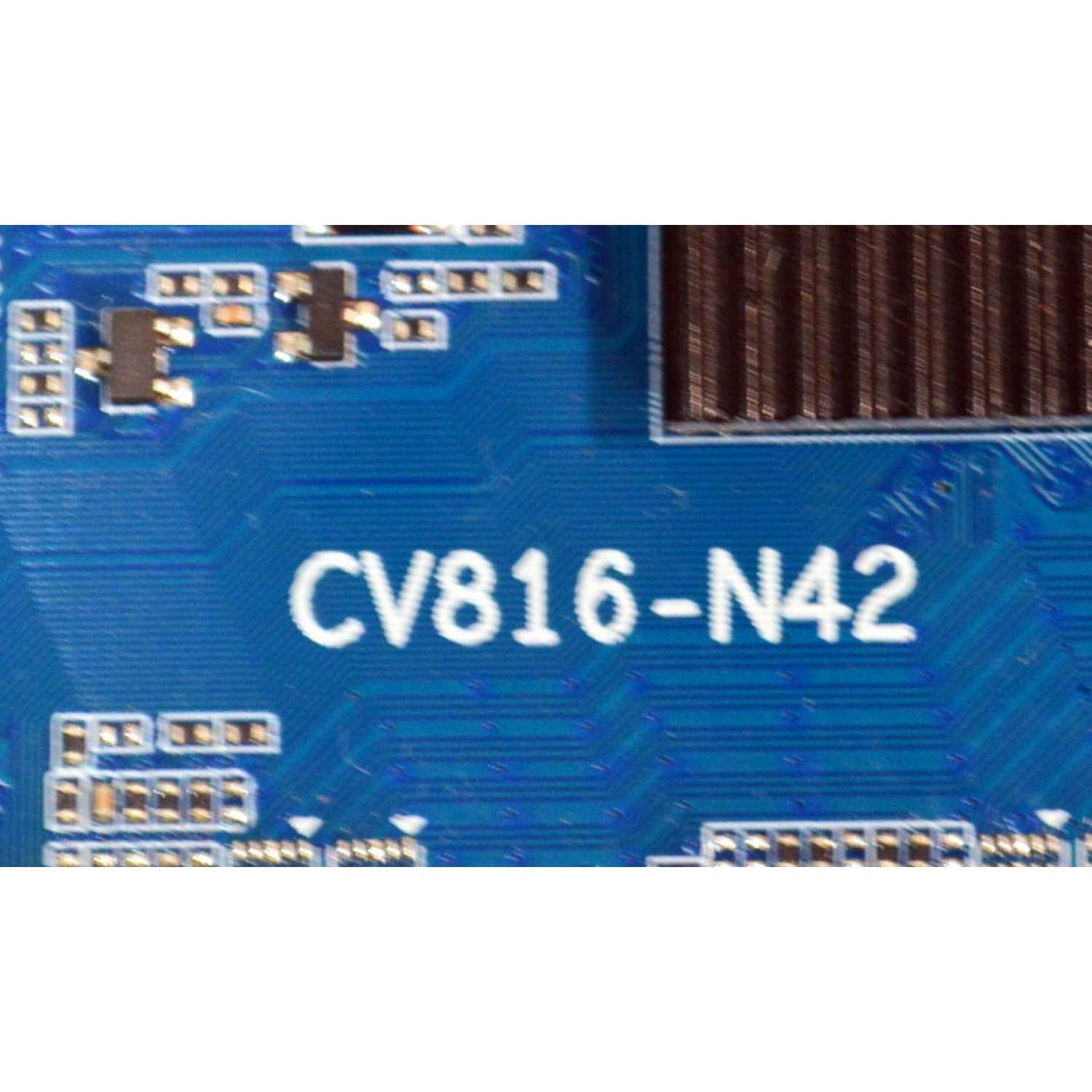 MAIN FUENTE COMBO ORIGINAL PARA TV JVC ROKU HD / NUMERO DE PARTE 02-3MT816A24-J02T / CV816-N42 / 7.D816N212000.3A7 / V8-MR16K01-LFV1352 / PANEL LVW240CMDO / DISPLAY V236BJ1-P01 REV.CB / MODELO SI24R - Imagen 4
