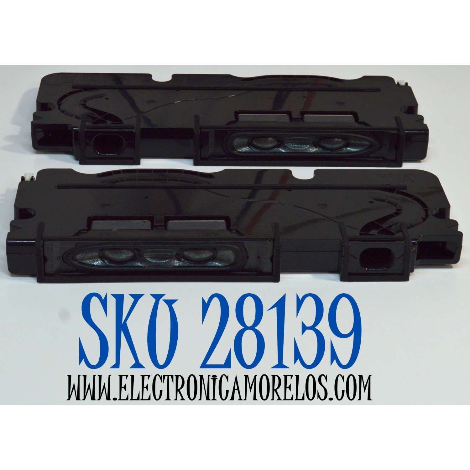 KIT DE BOCINAS ORIGINAL PARA TV SONY 2 PIEZAS / NUMERO DE PARTE 1016431 / 101643161 / 101643151 / MODELO XR-75X90CL / XR75X90CL