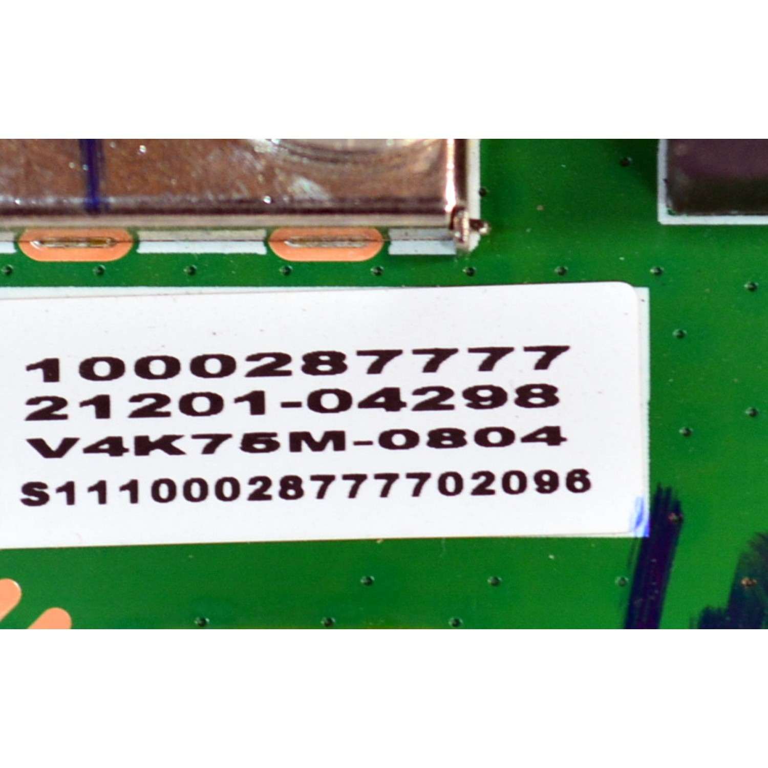 MAIN ORIGINAL PARA TV VIZIO 4K UHD HDR SMARCAST / NUMERO DE PARTE 21201-04298 / MB-MT5586-A / 1000287777 / PANEL BOEI750WQ1 / DISPLAY HV750QUB-F91 REV.2.0 / MODELO V4K75M-0804 / V4K75M-0804 LBSFT6HA - Imagen 2