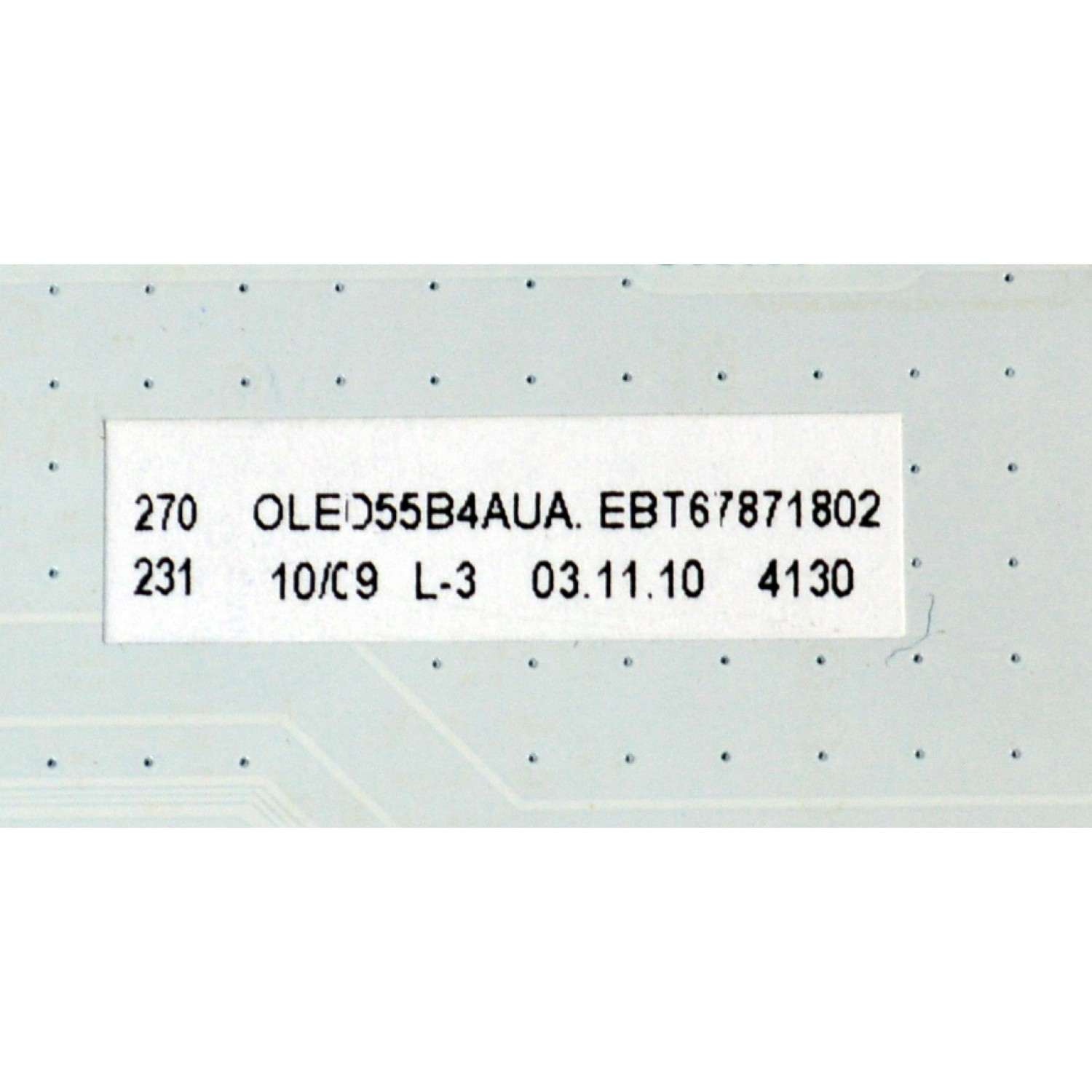 MAIN ORIGINAL PARA TV LG 4K UHD HDR SMART TV / NUMERO DE PARTE EBT67871802 / EAX70145104 / EAX70145104(1.0) / 67871802 / PANEL AC550AQL / MODELO OLED55B4AUA / OLED55B4AUA.DUSQLJR - Imagen 3