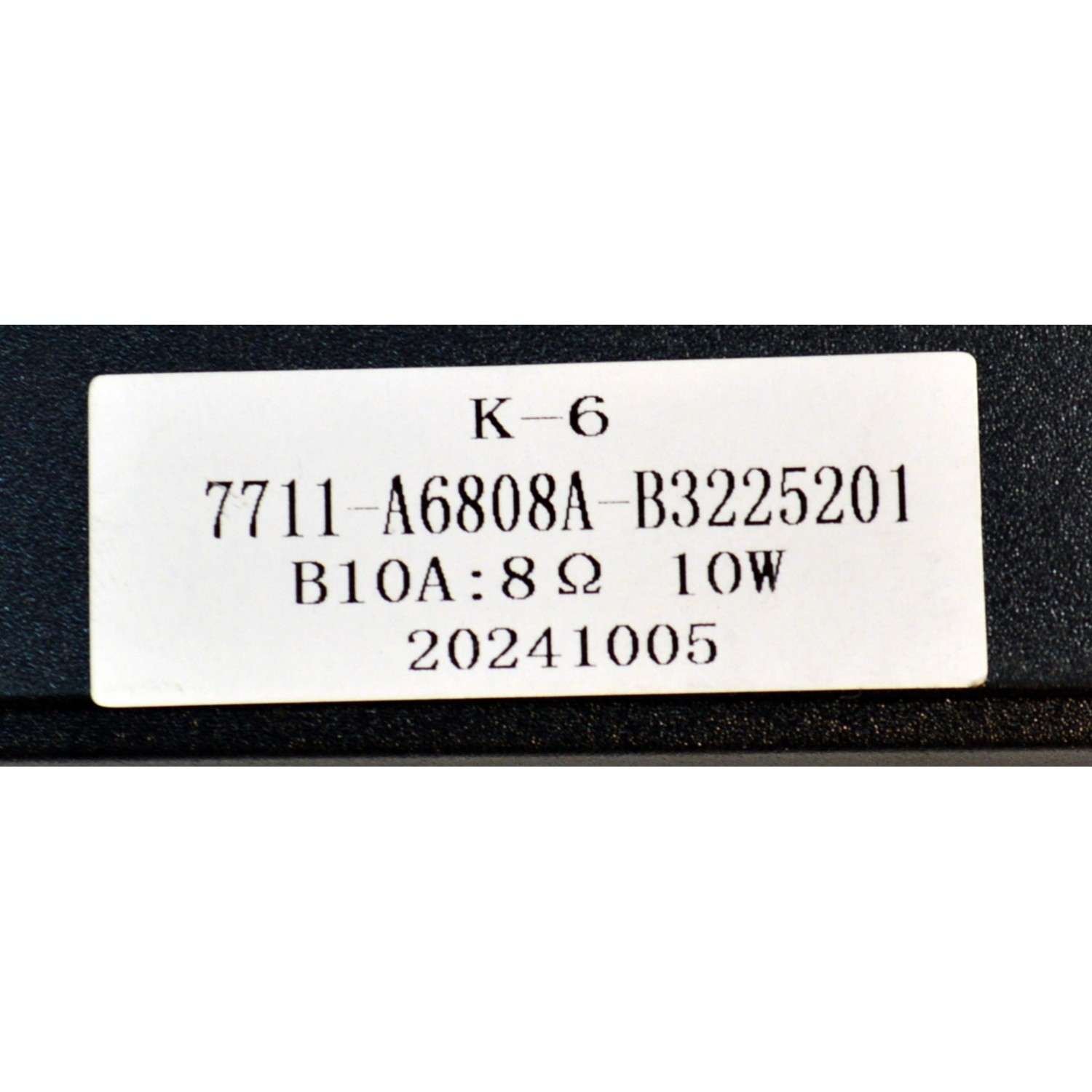 KIT DE BOCINAS ORIGINAL PARA TV ONN 2 PIEZAS / NUMERO DE PARTE 7711-A6808A / 7711-A6808A-B3225201 / MODELO 100012589 32" - Imagen 2