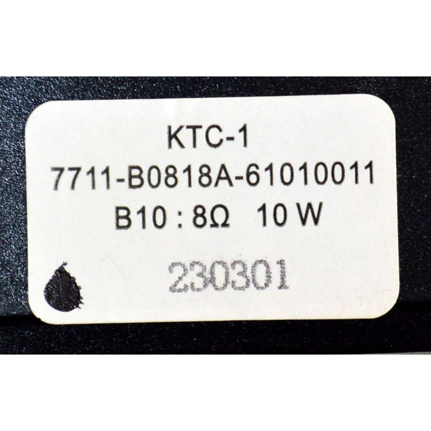 KIT DE BOCINAS ORIGINAL PARA TV ONN 2 PIEZAS / NUMERO DE PARTE 7711-B0818A / 7711-B0818A-61010011 / 7711-B0818A-61010001 / MODELO 100012589 32" - Imagen 3