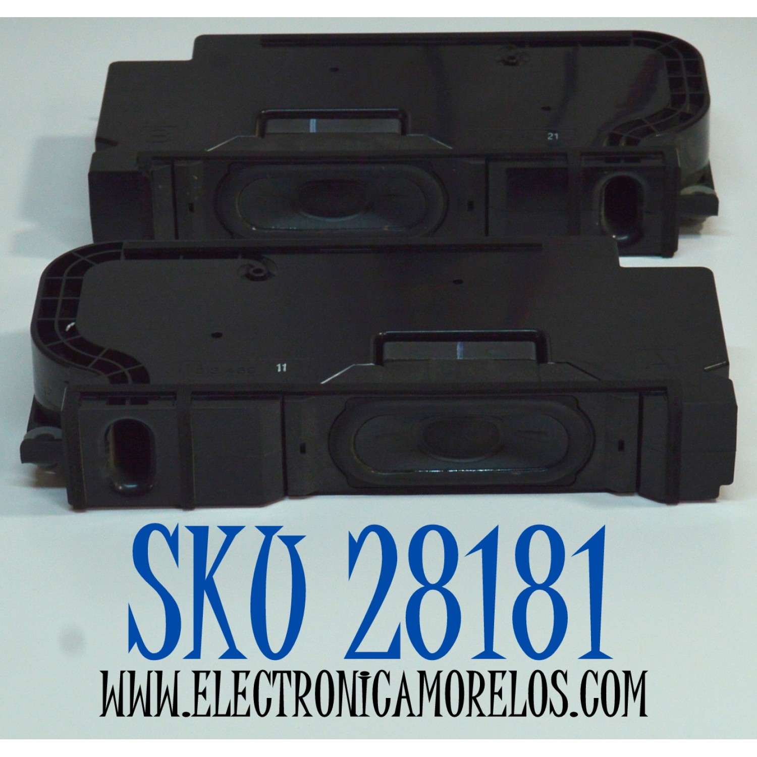 KIT DE BOCINAS ORIGINAL PARA TV SONY 2 PIEZAS / NUMERO DE PARTE 1013469 / 1 013 469 21 / 1 013 469 11 / VAC3529 / VAC3824 / MODELO XR-65A80CL / XR65A80CL