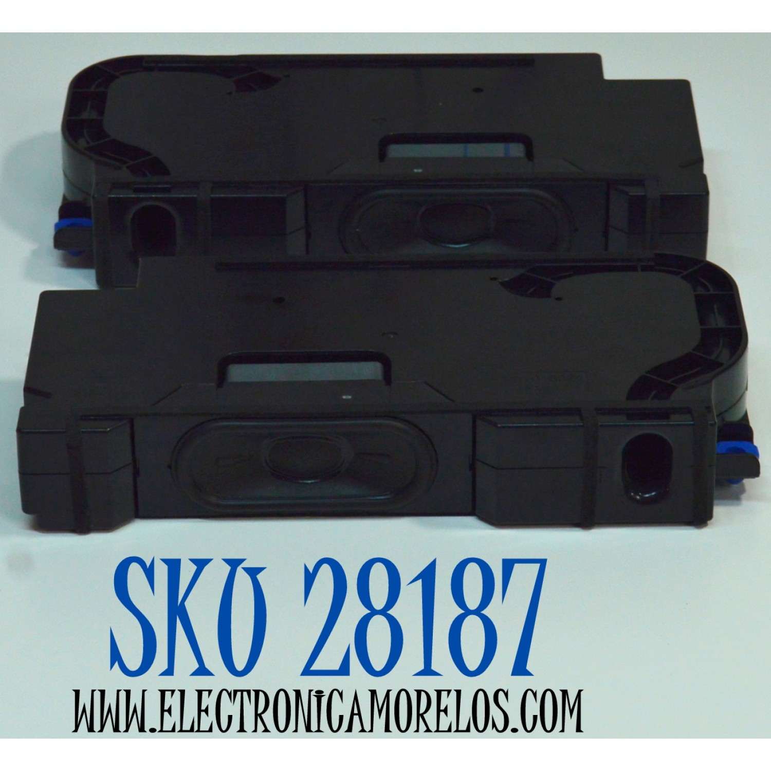 KIT DE BOCINAS ORIGINAL PARA TV SONY 2 PIEZAS / NUMERO DE PARTE 1016024 / 1016024 11 / 1016024 21 / 122H29 / 122H26 / MODELO XR-55A80K / XR-55A80CK