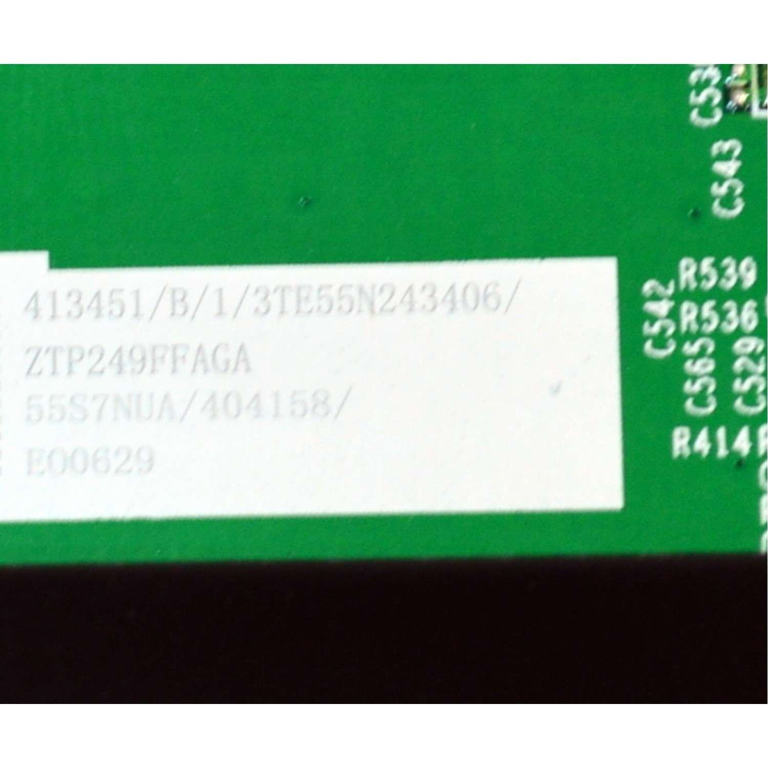 MAIN ORIGINAL PARA TV HISENSE 4K UHD HDR GOOGLE TV / NUMERO DE PARTE 413451 / RSAG7.820.51256/ROH / 404158 / 55S7NUA / MODELO 55S75N / 55S7N - Imagen 2