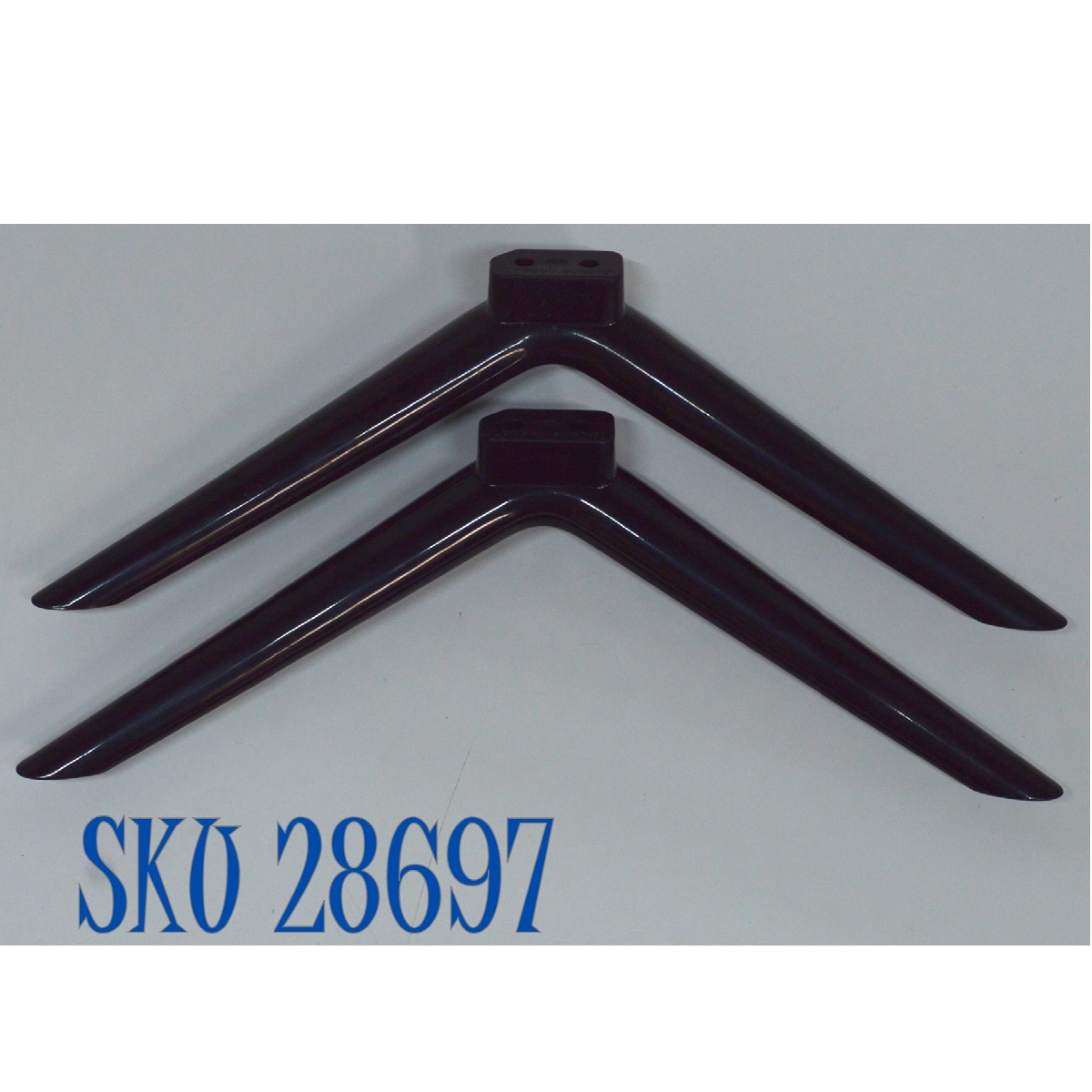 KIT DE BASES ORIGINAL PARA TV ELEMENT / INSIGNIA / ONN / HITACHI / 2 PIEZAS / NUMERO DE PARTE LD3960 / LD3960-SJ30-01 / MODELO E2AA40R / E2AA40R-T / E4AA43R / E4AA43R-T / 40C311 / NS-39DF310NA21 / NS-42F201NA22 / 100012584 43"