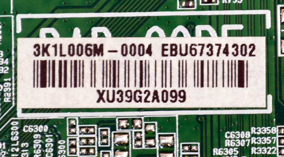 MAIN ORIGINAL PARA TV LG / NUMERO DE PARTE EBU67374302 / EAX70043605 / EAX70043605(1.0) / 67374302 / PANEL NC500TQG-VXKP1 / MODELO 50NANO77SRA / 50NANO77SRA.BWMJLJM - Imagen 3