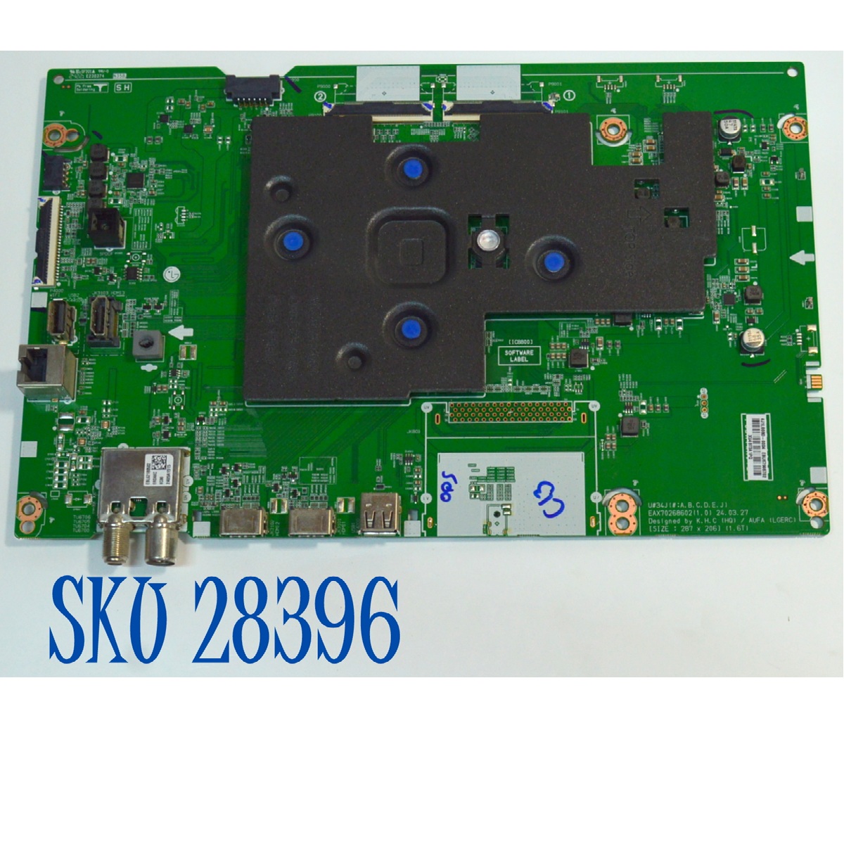 MAIN ORIGINAL PARA TV LG 4K UHD HDR SMART TV / NUMERO DE PARTE EBU67906702 / EAX70268602 / EAX70268602(1.0) / 67906702 / PANEL NC500TQG-VHKHJ / DISPLAY PT500GT04-2 VER.1.0 / MODELO 50UR7800PSM / 50UR7800PSM.BWMULJM